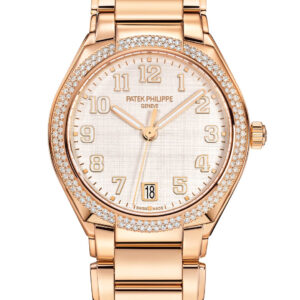 Patek Philippe Twenty~4 Silvery Dial Rose Gold Watch 7300/1200R-010