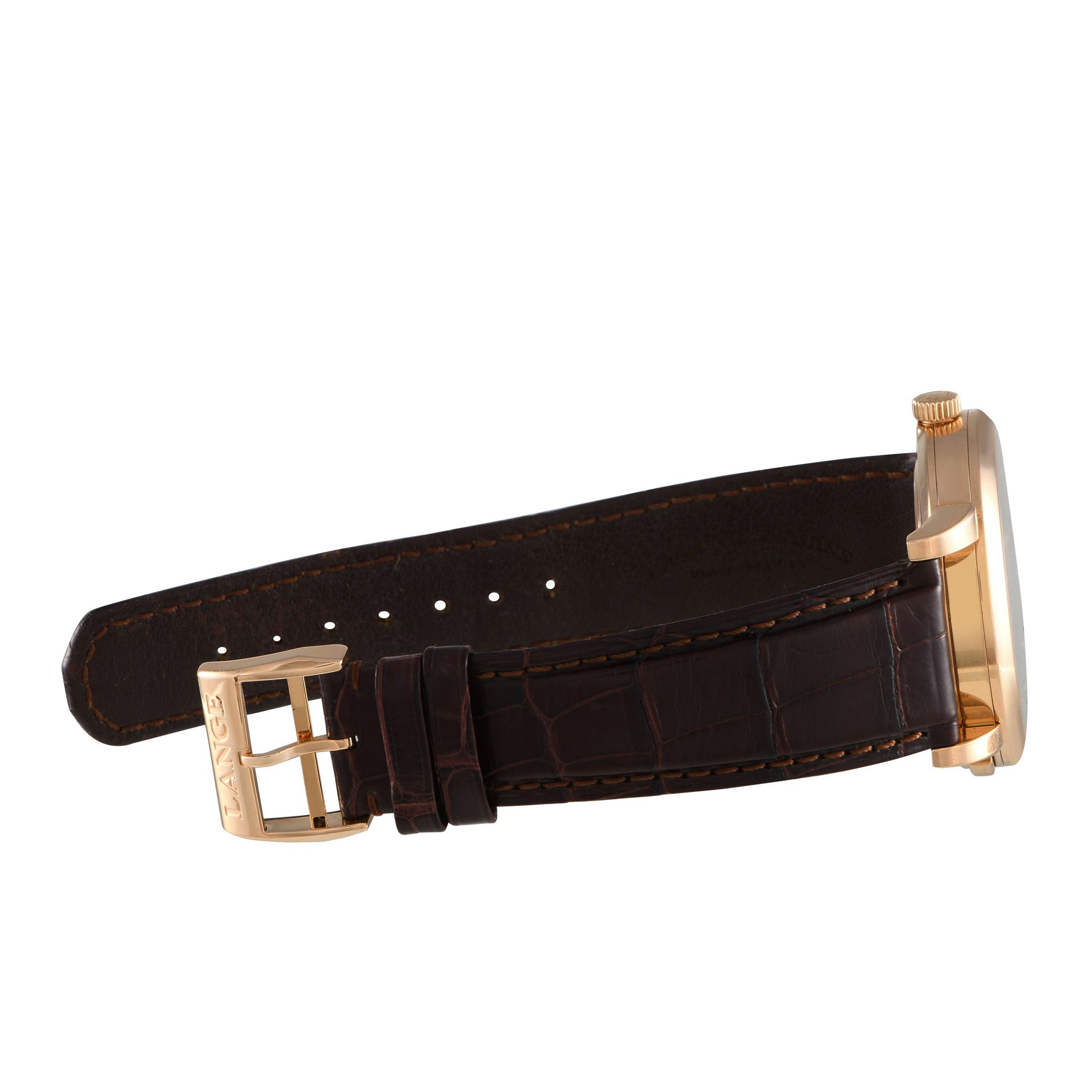 A. Lange & Sohne Grand Lange 1 Rose Gold Watch 115.031