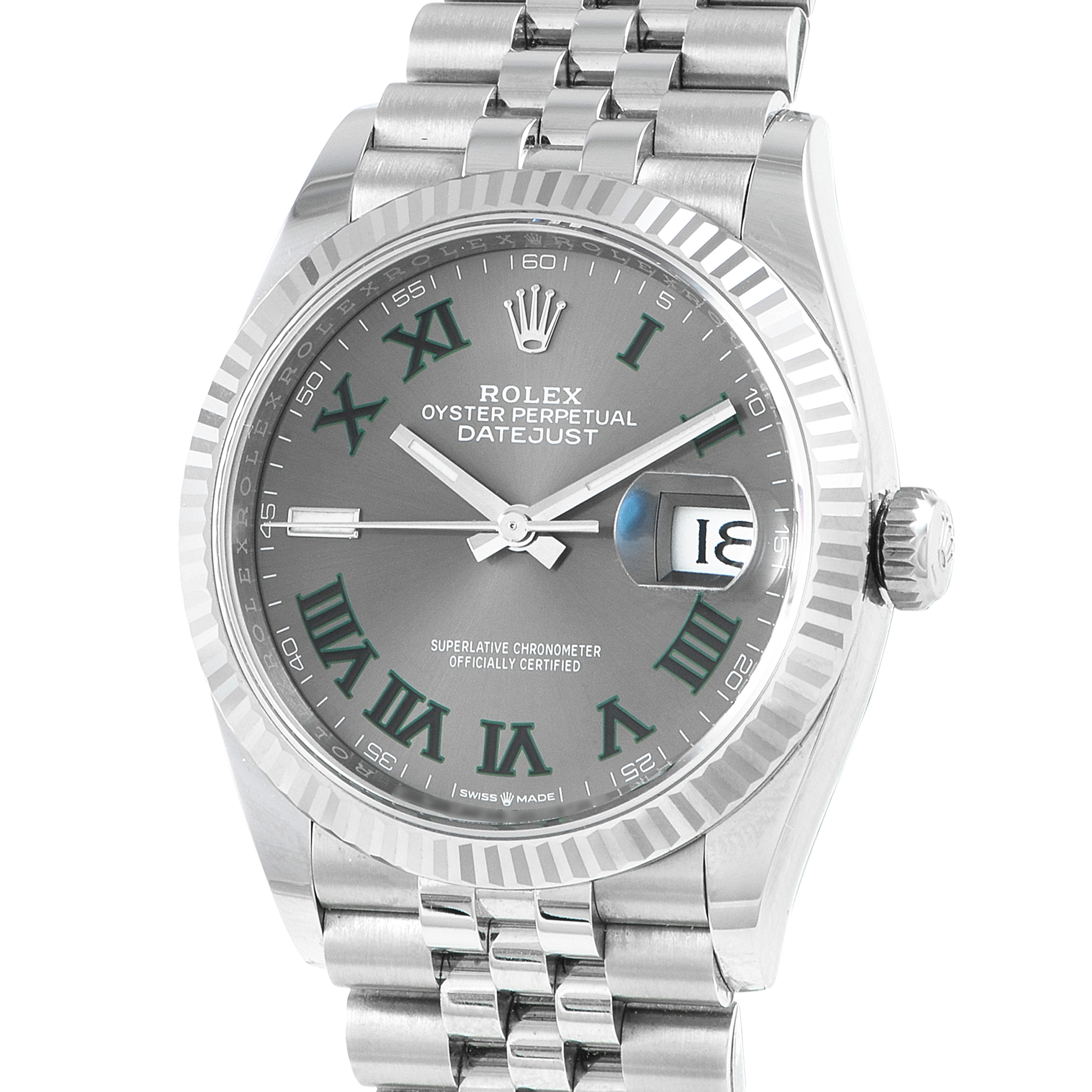 Rolex Datejust 36 Slate Dial Watch 126234