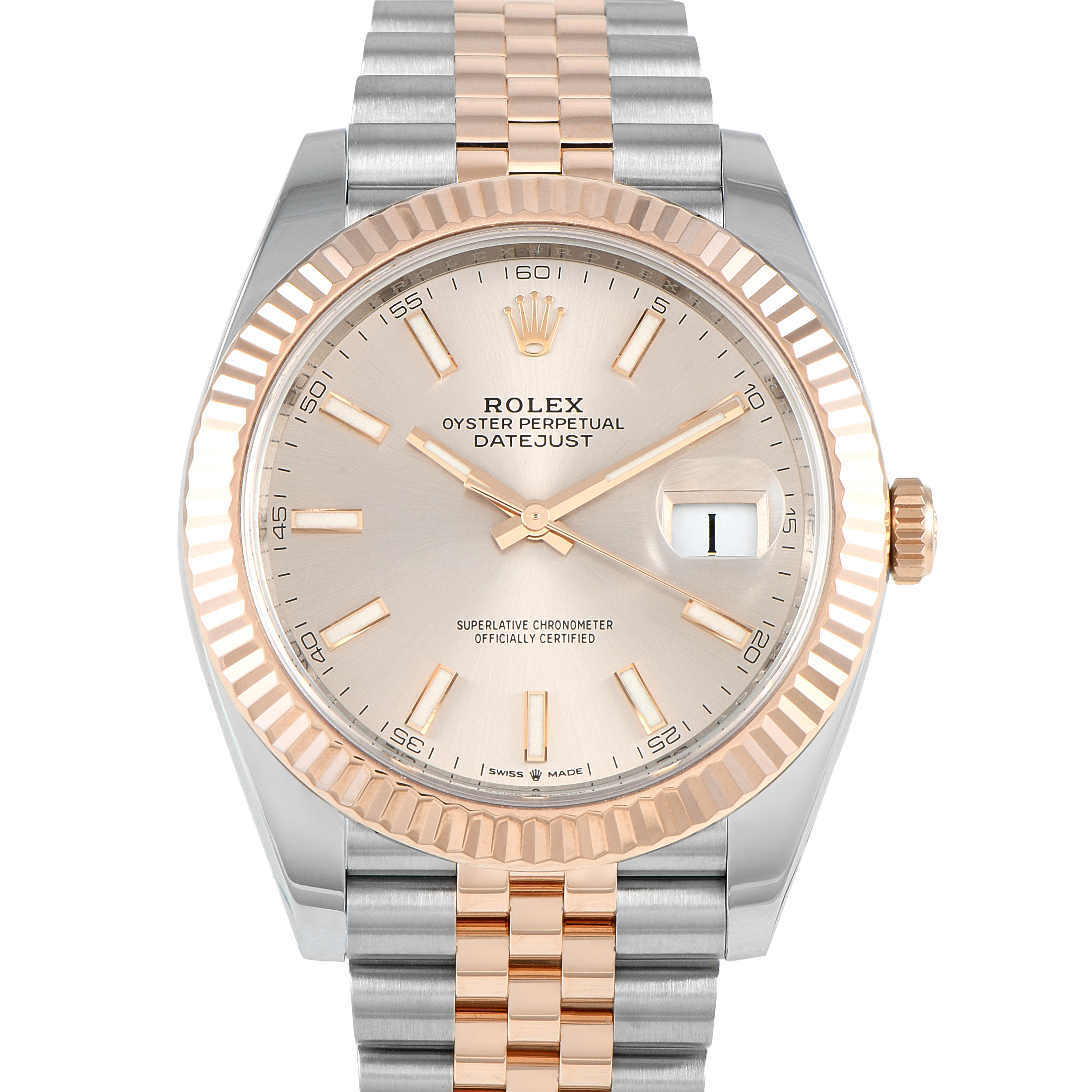Rolex Datejust 41 Sundust Dial Watch 126331