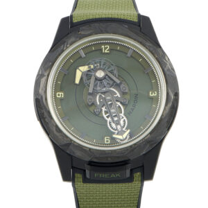 Ulysse Nardin Freak One Ops Khaki Green Titanium Watch 2403-500-8A/3A