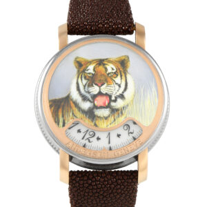 Andersen Geneve Montre à Tact Tiger Piece Unique Watch