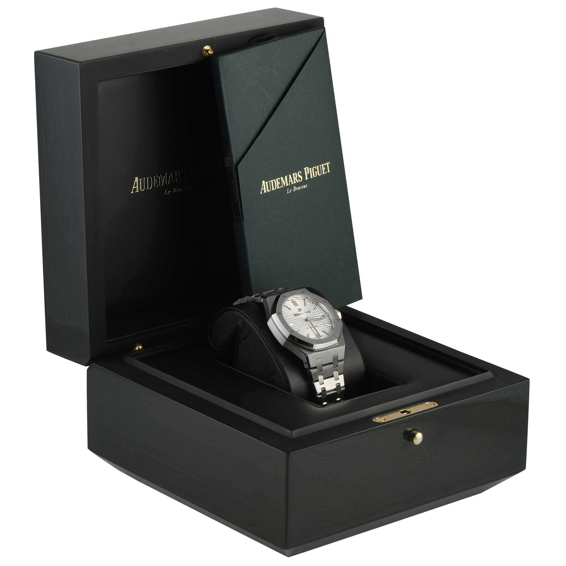 Audemars Piguet Royak Oak Silver Dial Stainless Steel Watch 15450ST.OO.1256ST.01.A