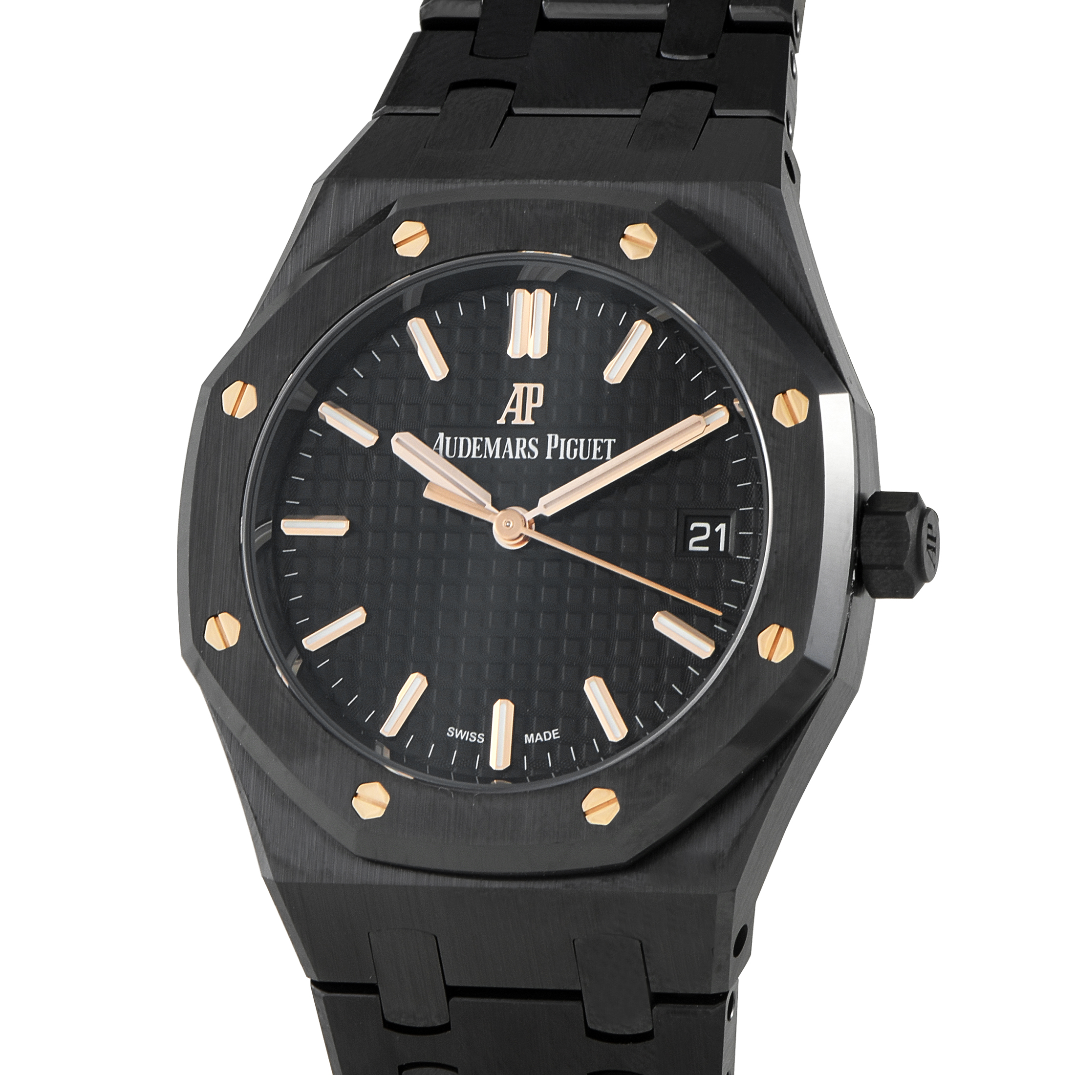 Audemars Piguet Royal Oak Black Ceramic Watch 77350CE.OO.1266CE.01