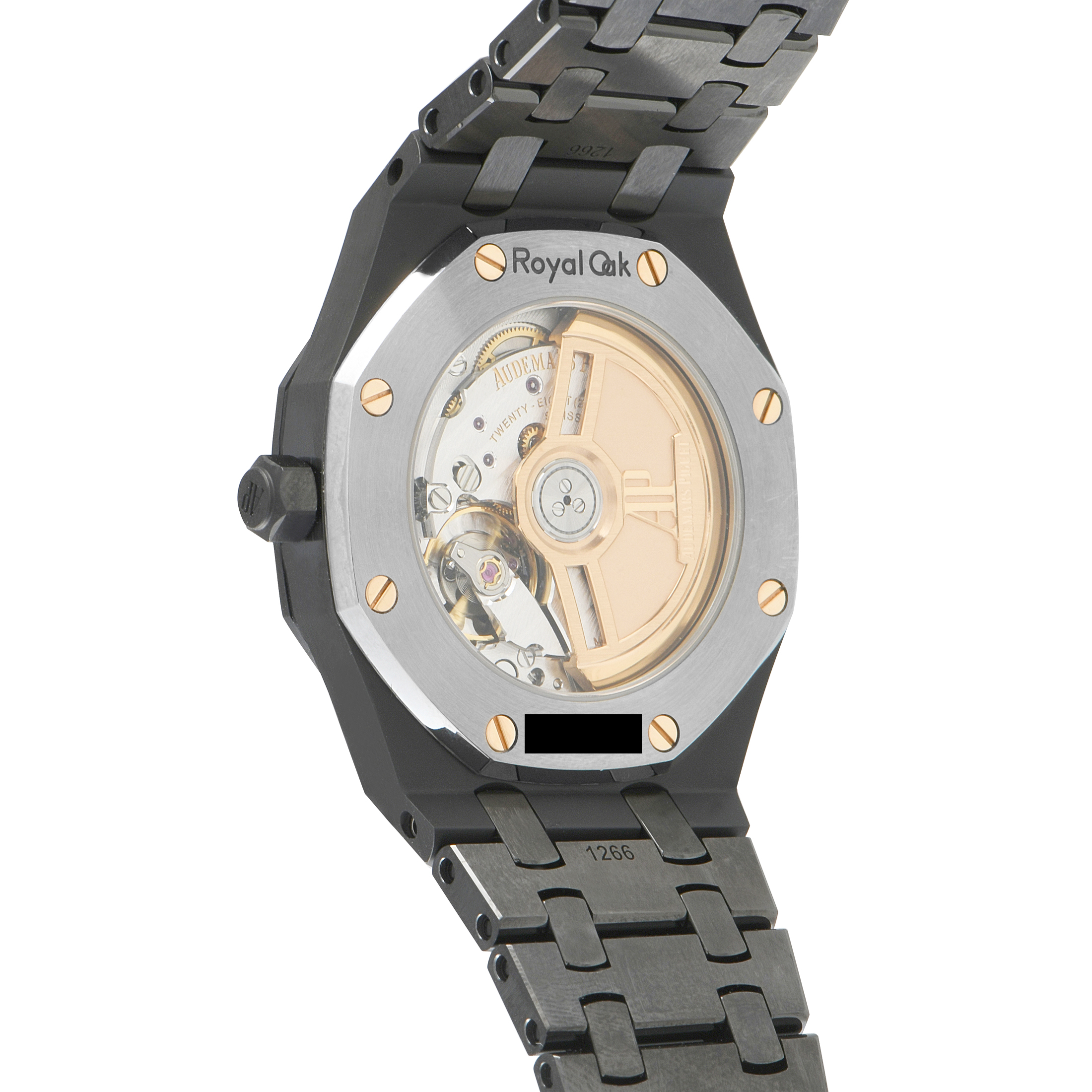 Audemars Piguet Royal Oak Black Ceramic Watch 77350CE.OO.1266CE.01