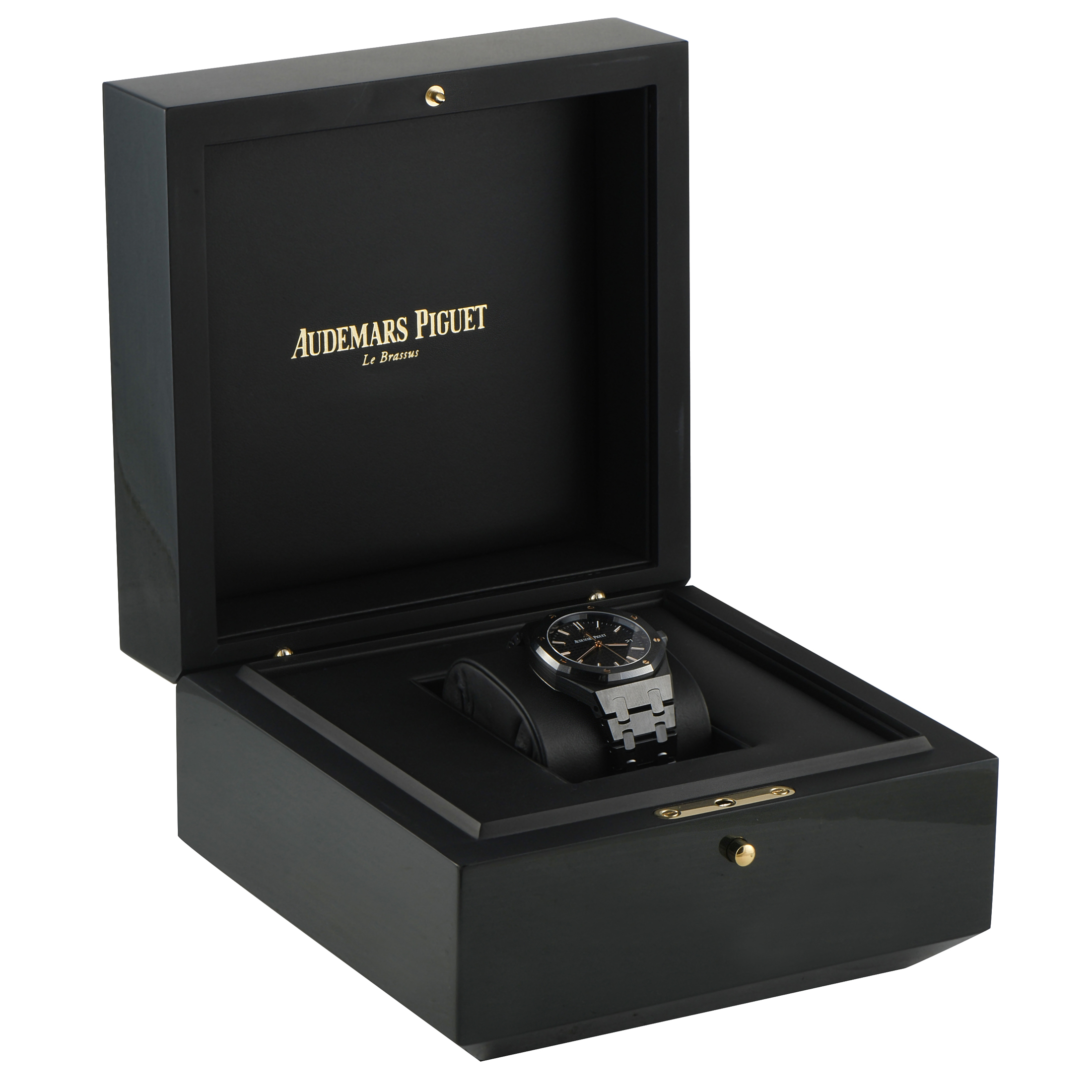 Audemars Piguet Royal Oak Black Ceramic Watch 77350CE.OO.1266CE.01