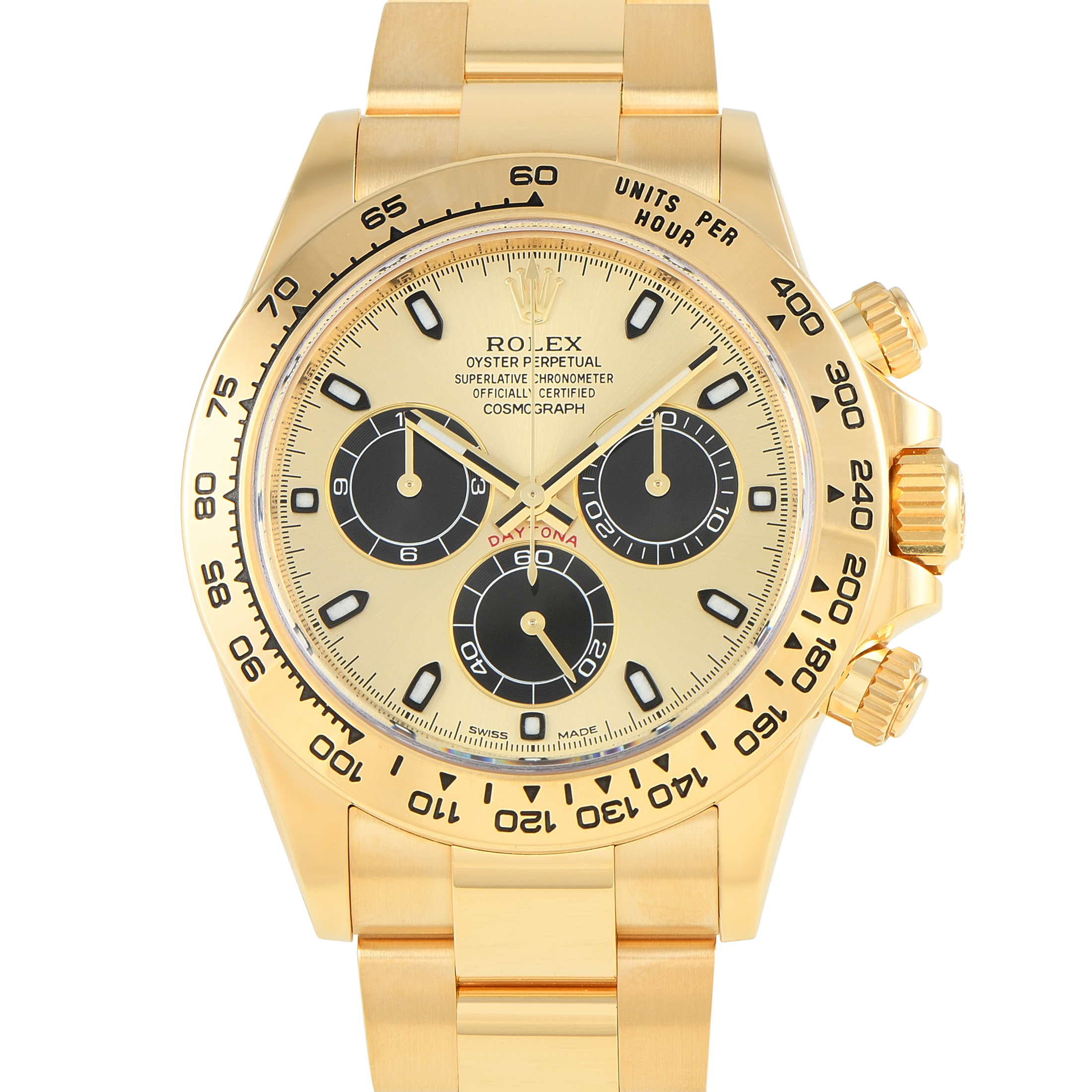 Rolex Daytona Champagne Dial Watch 116508