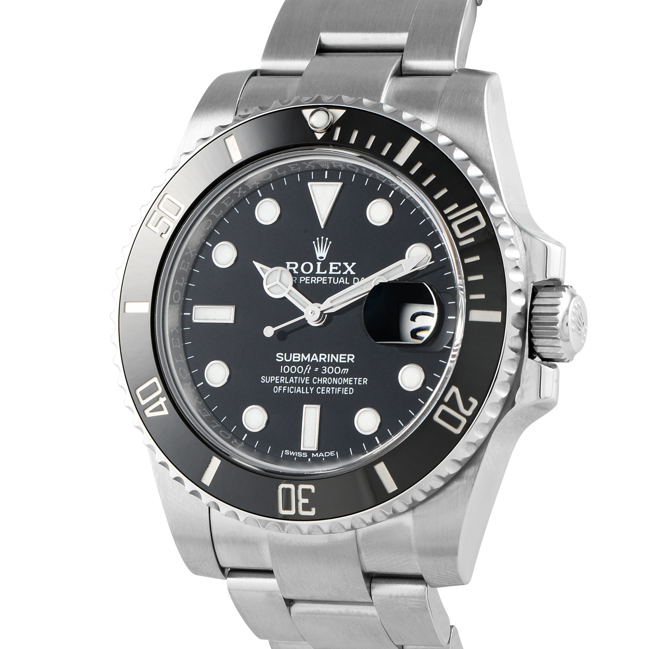 Rolex Submariner Date Steel Oyster Watch 116610LN