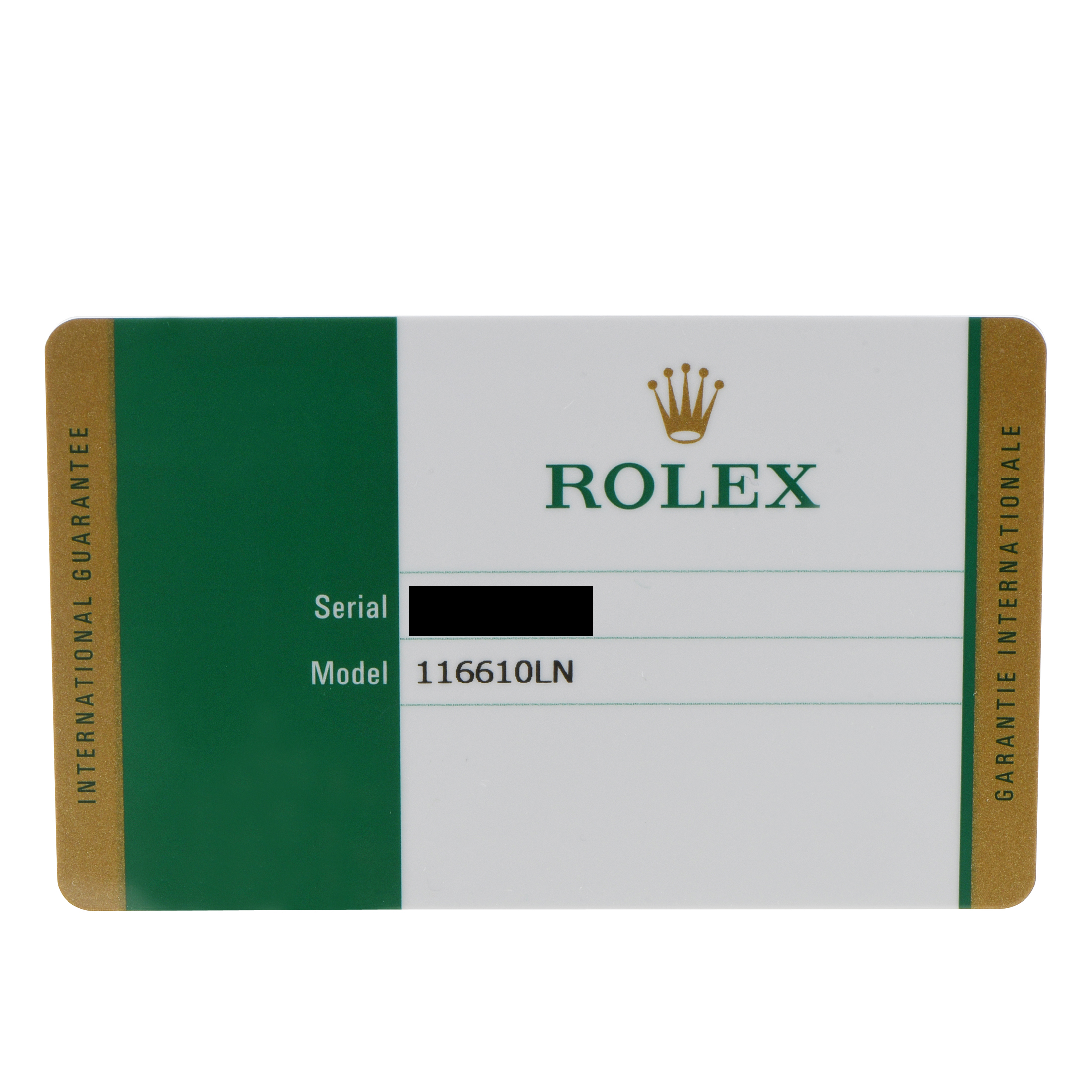 Rolex Submariner Date Steel Oyster Watch 116610LN