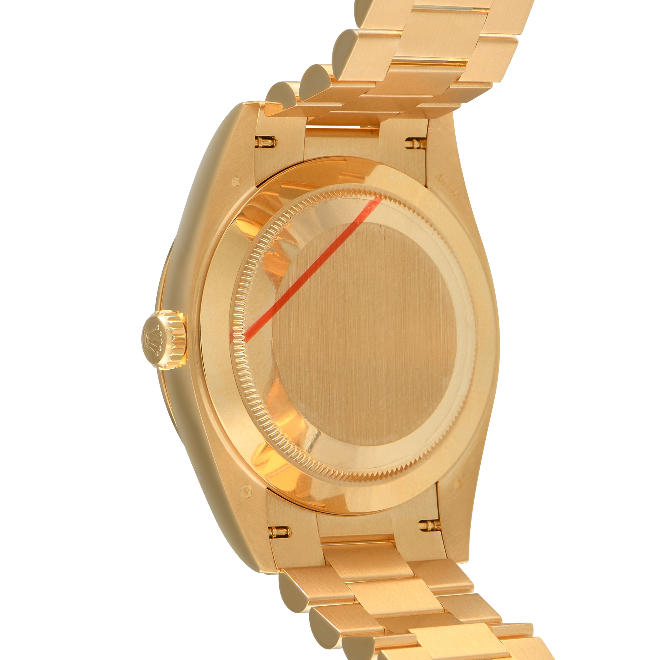 Rolex Day-Date 40 Champagne Diamond Dial Yellow Gold President Watch 228238