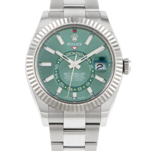 Rolex Sky-Dweller Mint Green Dial Watch 336934