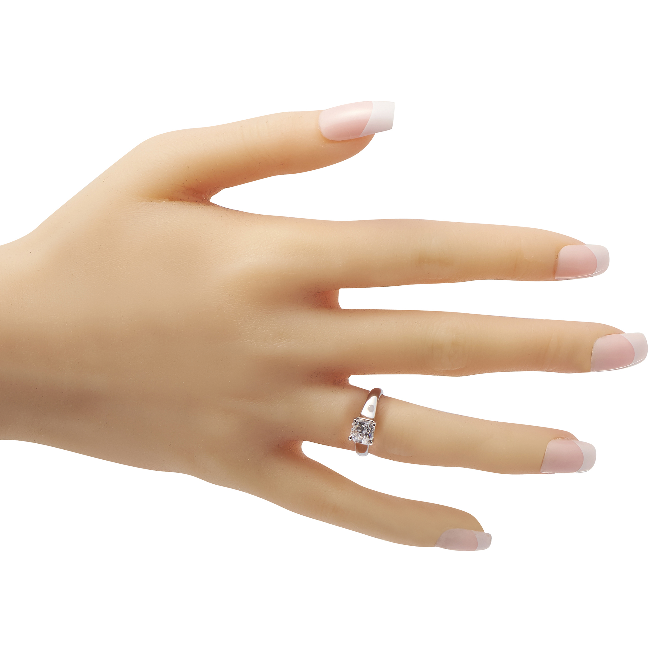 Tiffany & Co. Platinum 1.31ct Lucida Diamond Solitaire Ring TI16-031725