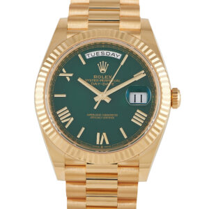 Rolex Day-Date 40 Green Dial Watch 228238