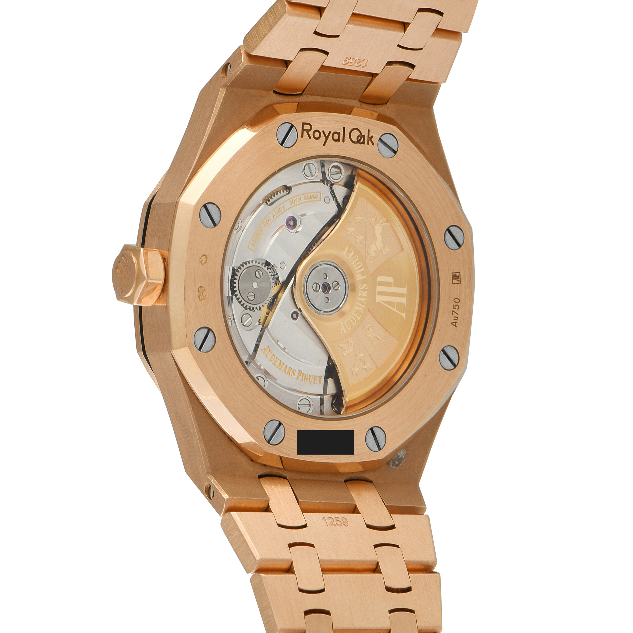 Audemars Piguet Royal Oak Frosted Rose Gold Watch 15454OR.GG.1259OR.03