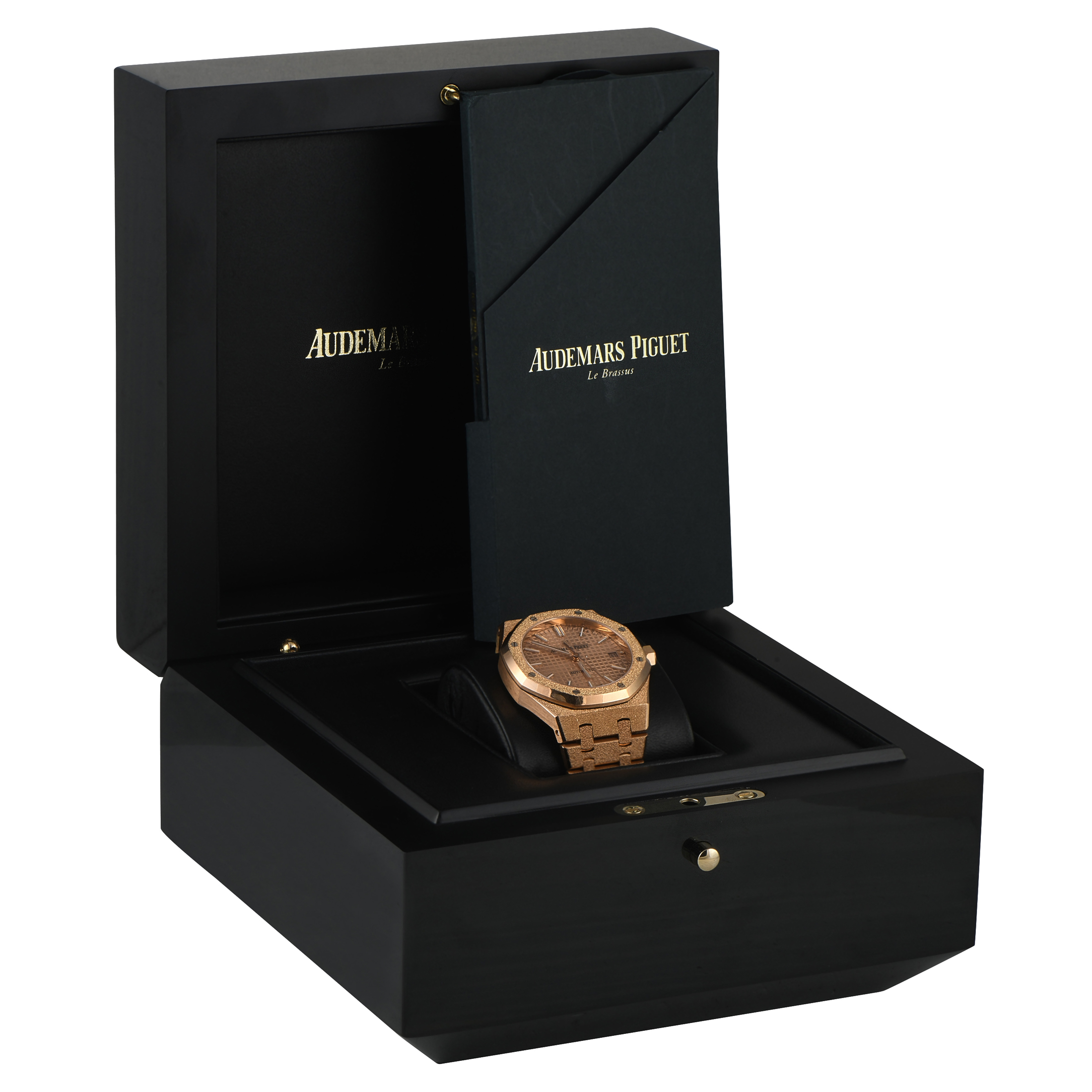 Audemars Piguet Royal Oak Frosted Rose Gold Watch 15454OR.GG.1259OR.03