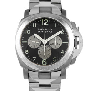 Officine Panerai Luminor Chrono Titanium and Steel Watch PAM00052