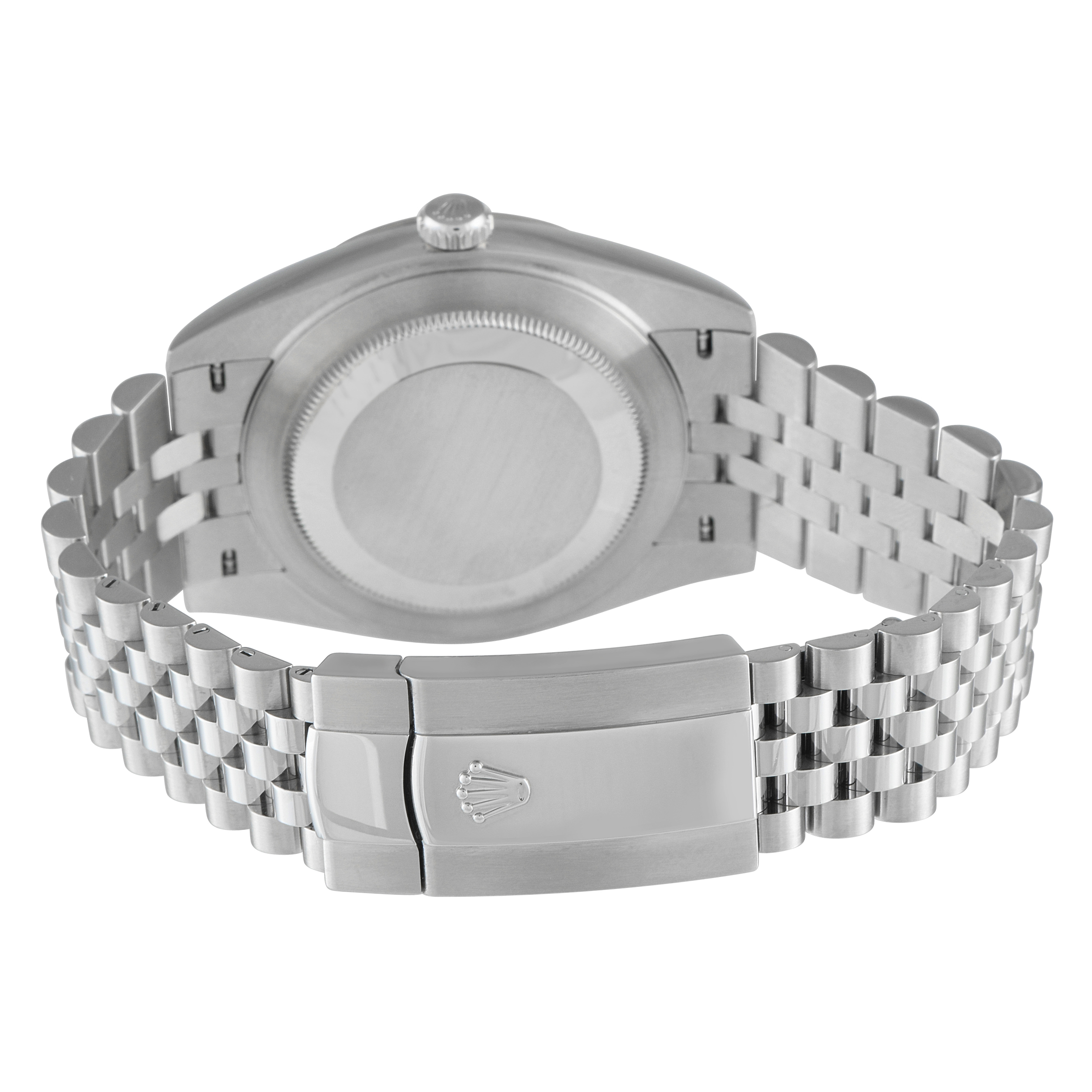 Rolex Datejust 41 White Dial Steel Jubilee Watch 126334