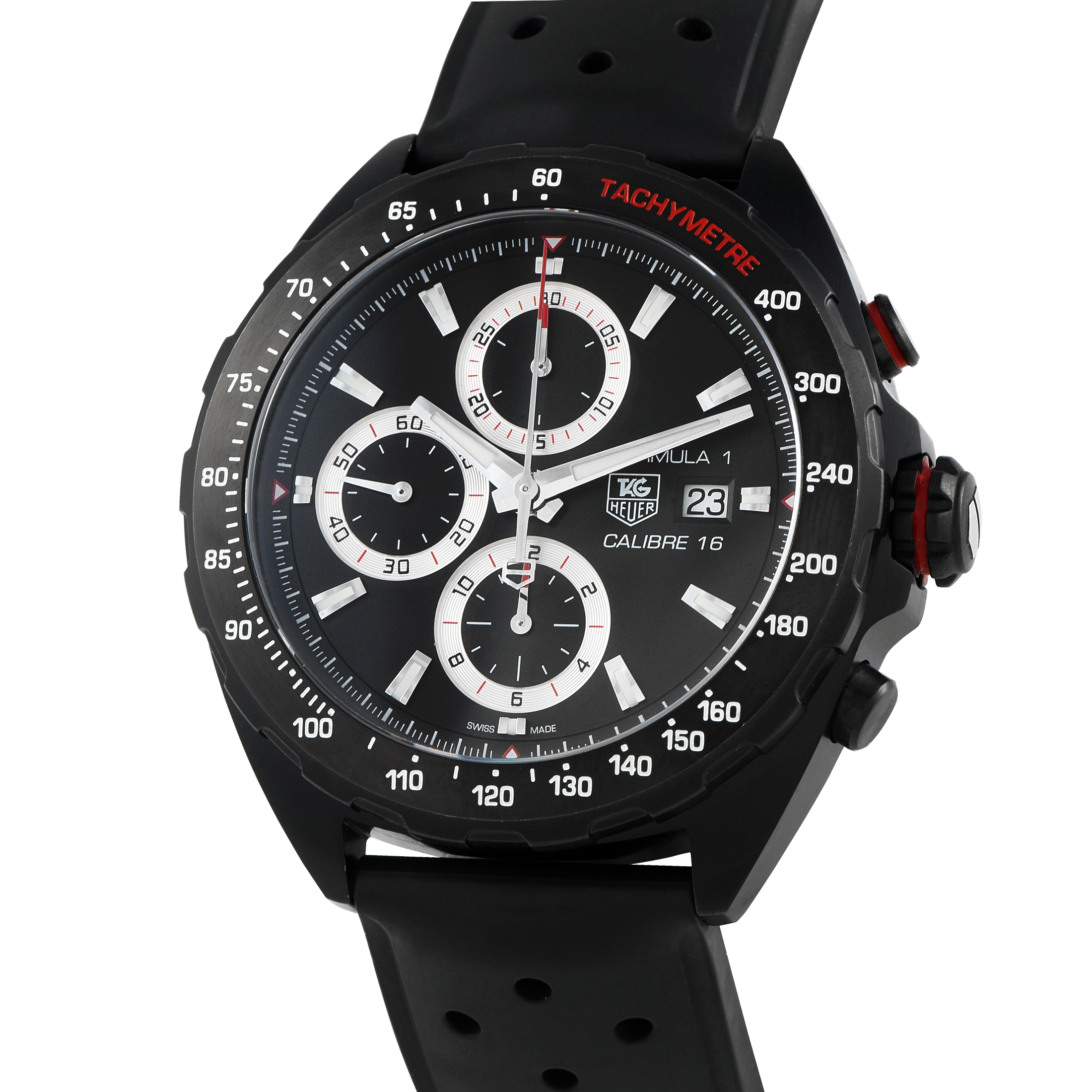 Tag Heuer Formula 1 Chronograph Black PVD Steel Watch CAZ2011.FT8024