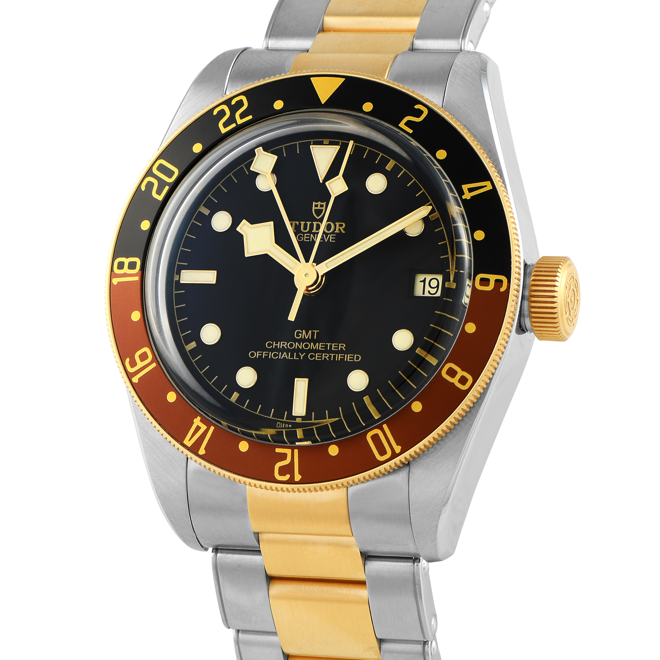Tudor Black Bay GMT Steel and Gold Watch 79833MN