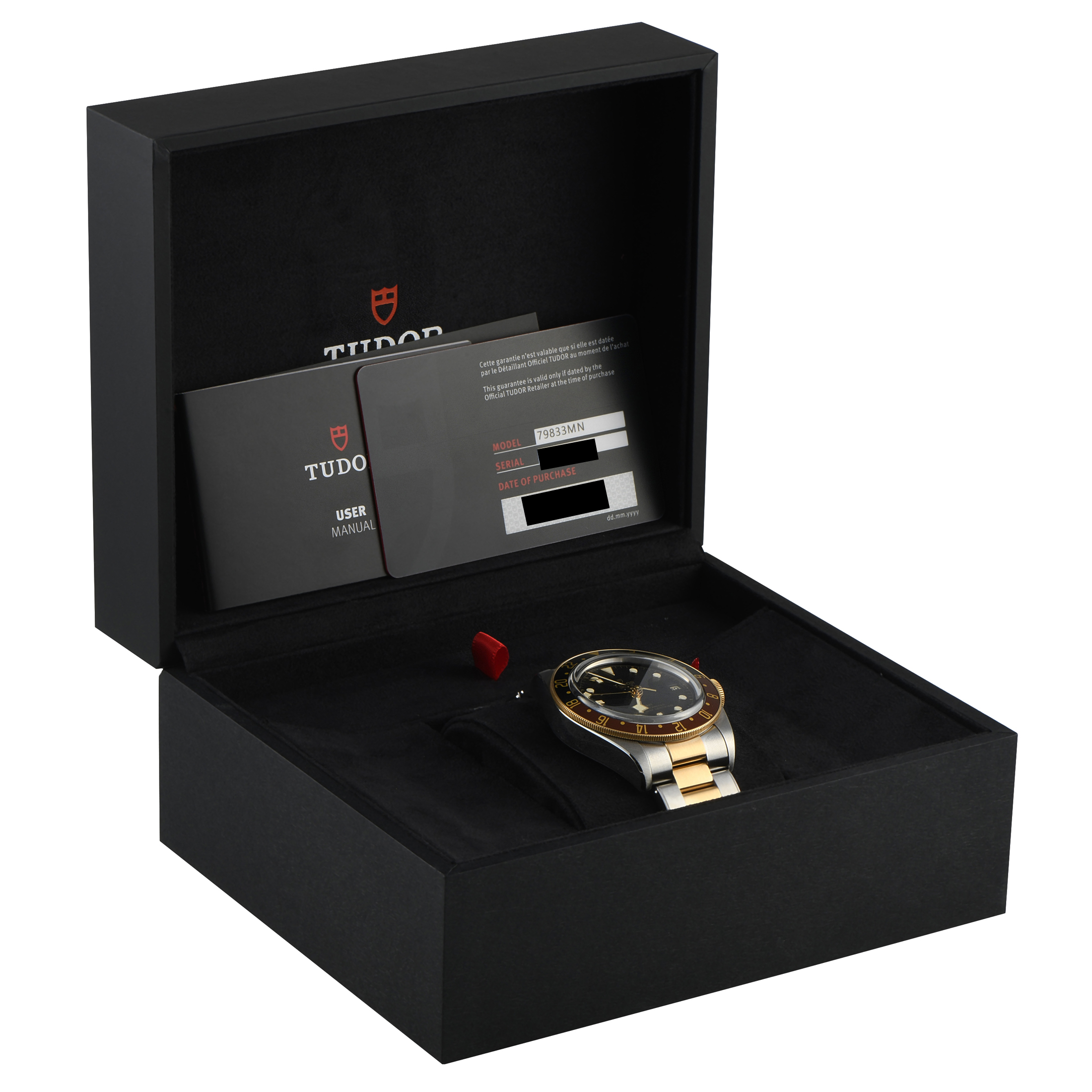 Tudor Black Bay GMT Steel and Gold Watch 79833MN