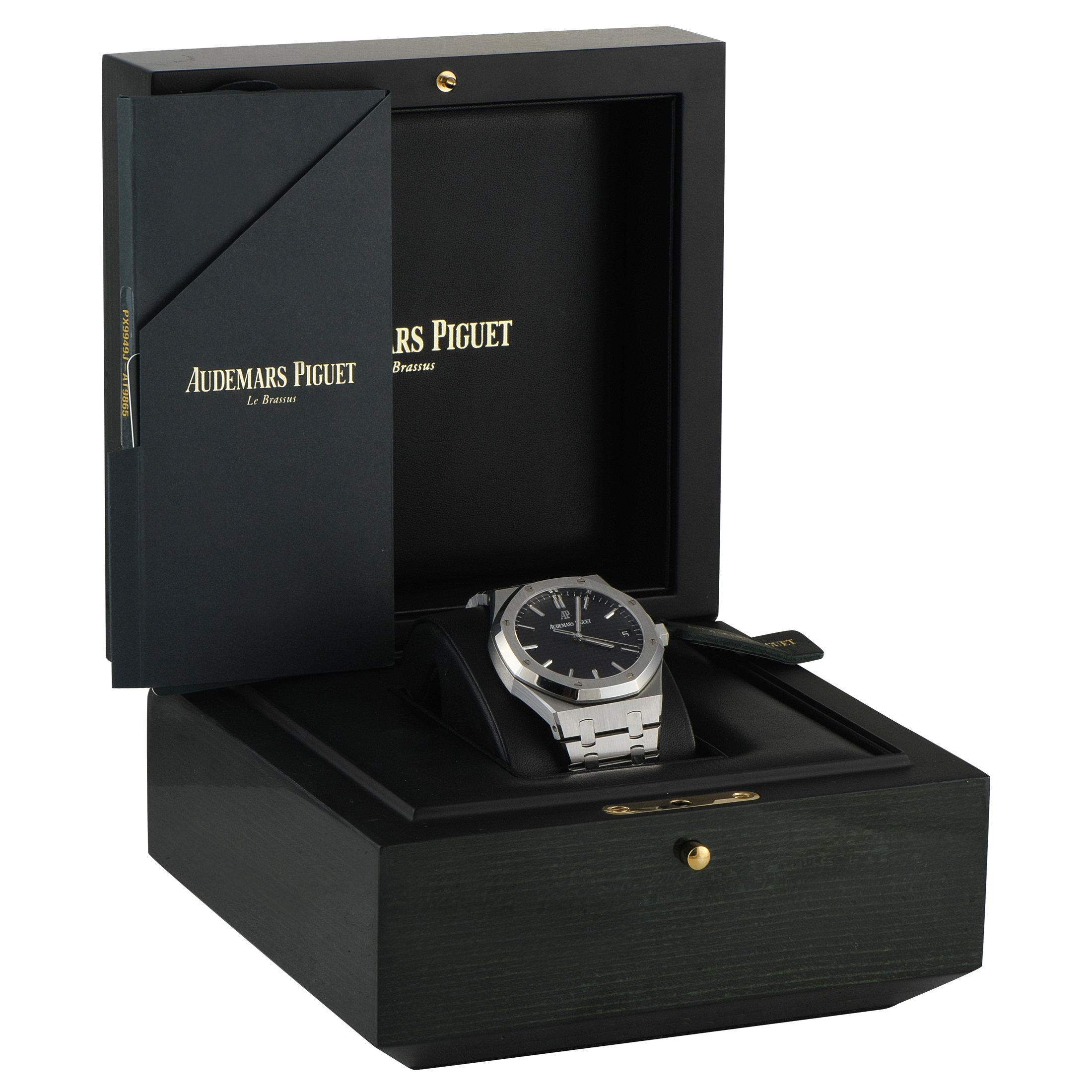 Audemars Piguet Royal Oak Black Dial Steel Watch 15500ST.OO.1220ST.03