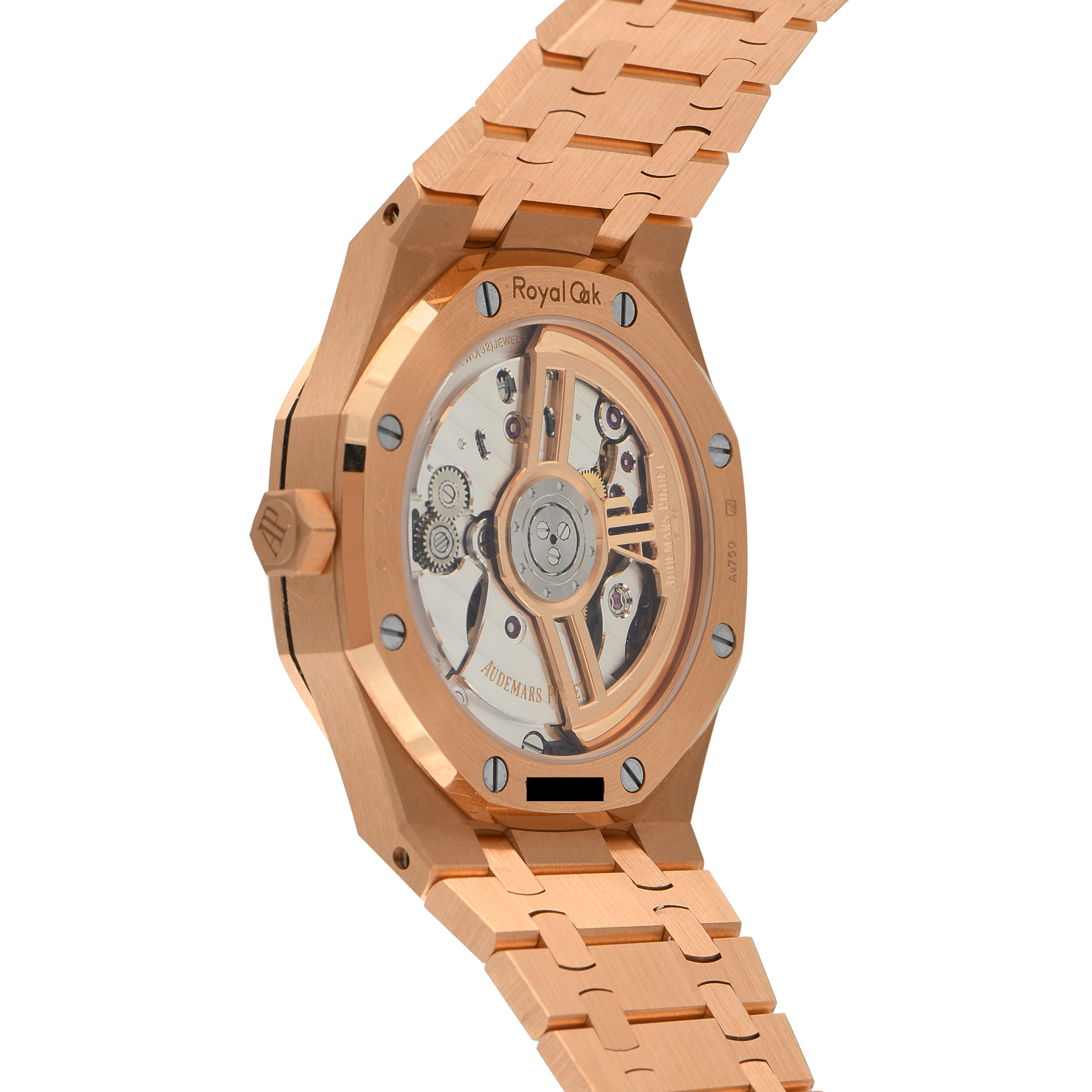 Audemars Piguet Royal Oak Bleu Nuit Dial Rose Gold Watch 15510OR.OO.1320OR.03