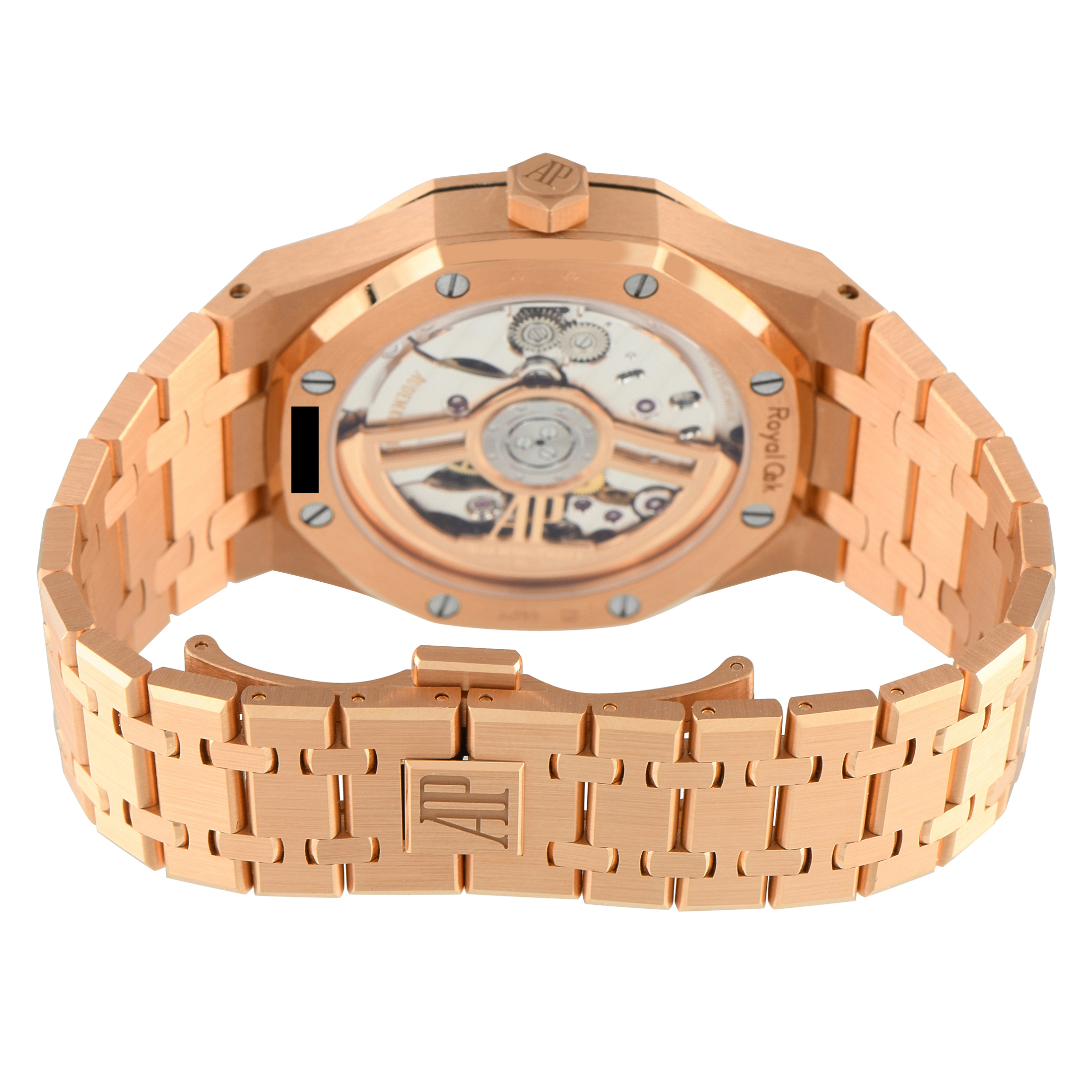 Audemars Piguet Royal Oak Bleu Nuit Dial Rose Gold Watch 15510OR.OO.1320OR.03