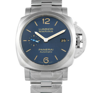 Officine Panerai Luminor Marina Blue Dial Steel Watch PAM01028