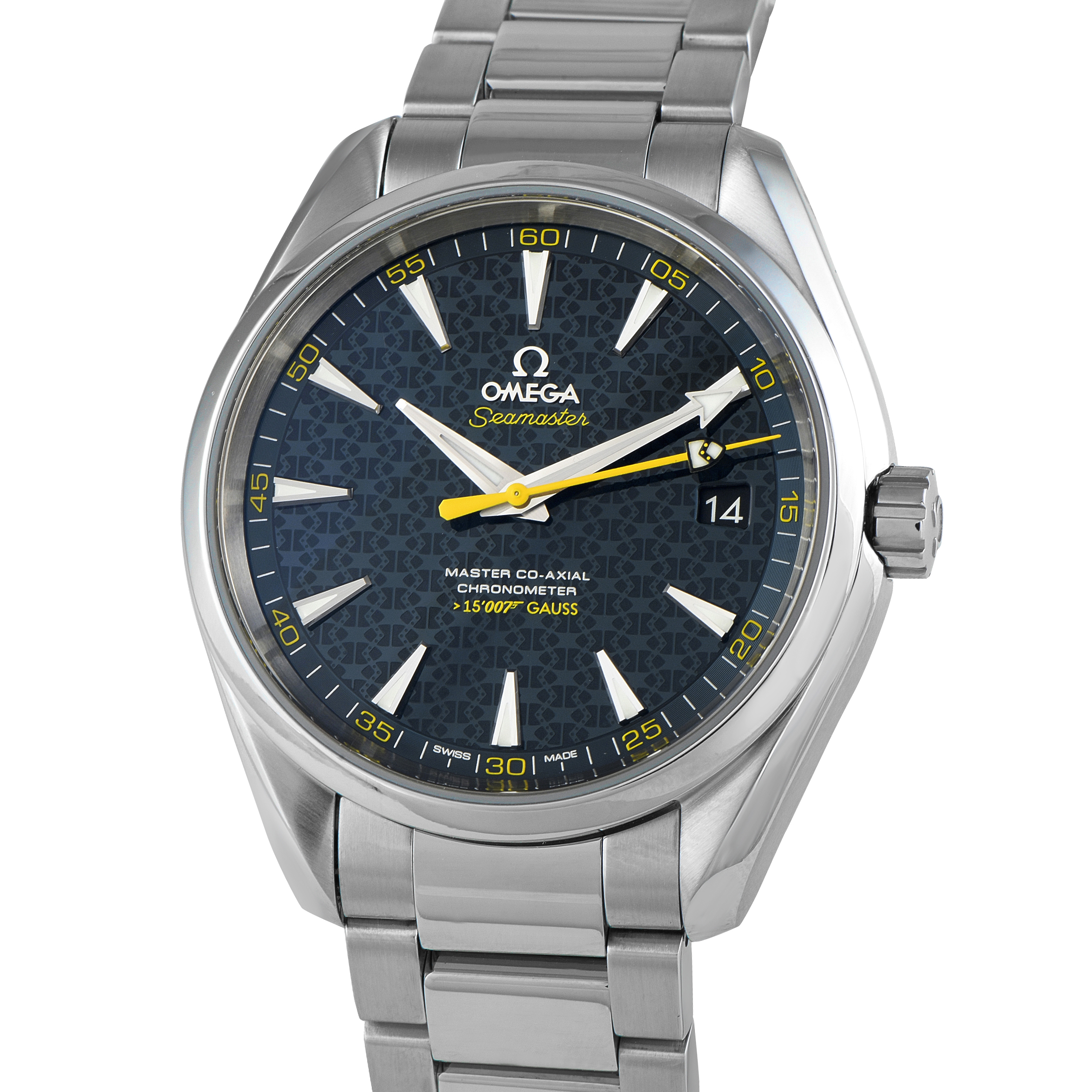 Omega Seamaster Aqua Terra 150M James Bond 007 Spectre Limited Edition Watch 231.10.42.21.03.004