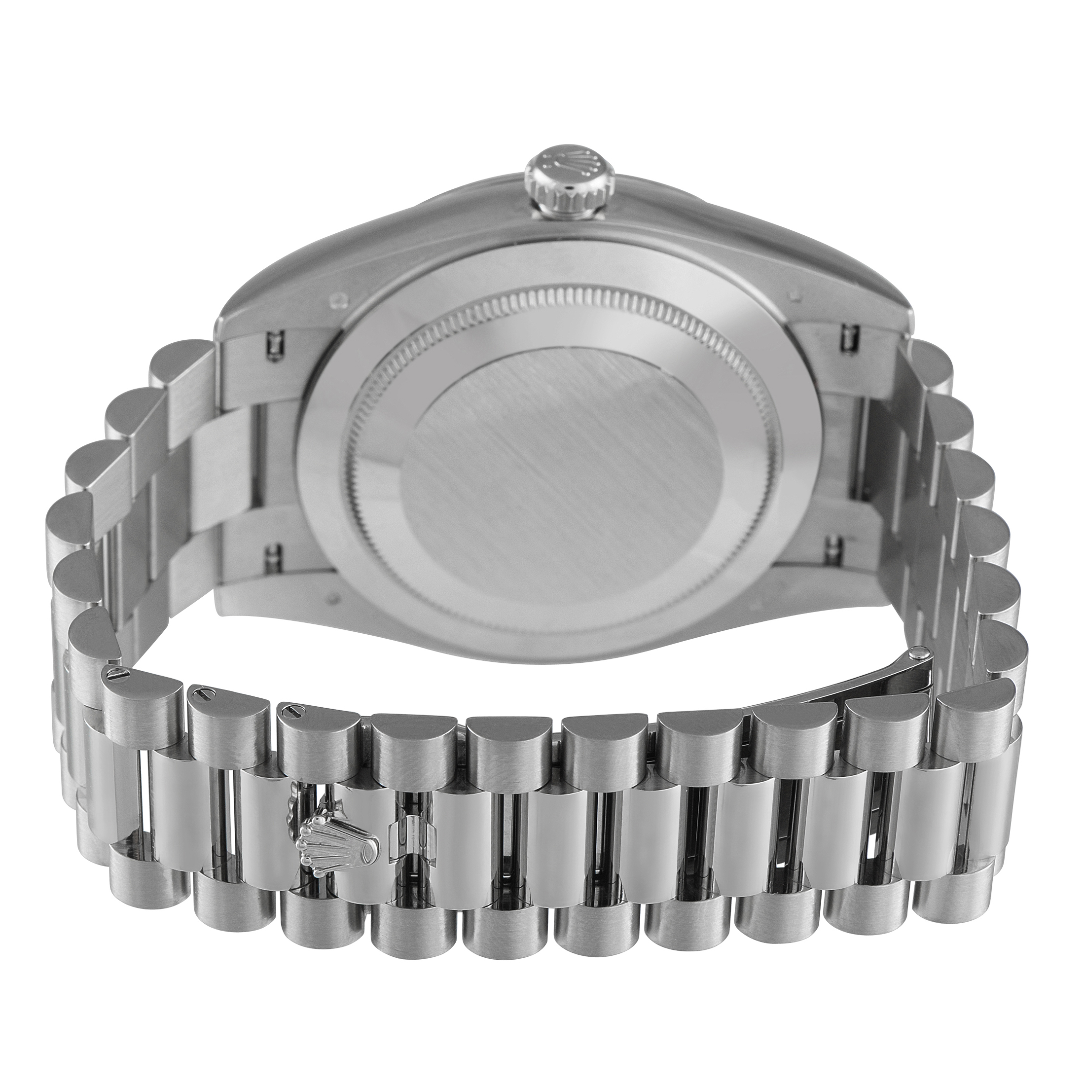 Rolex Day-Date 40 Olive Green Arabic Dial White Gold President Watch 228239