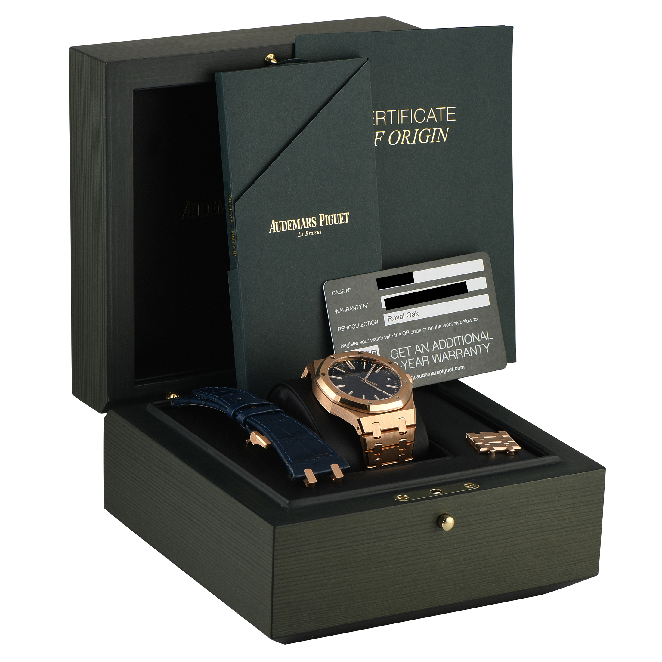 Audemars Piguet Royal Oak 50th Anniversary Rose Gold Watch 15510OR.OO.D315CR.01