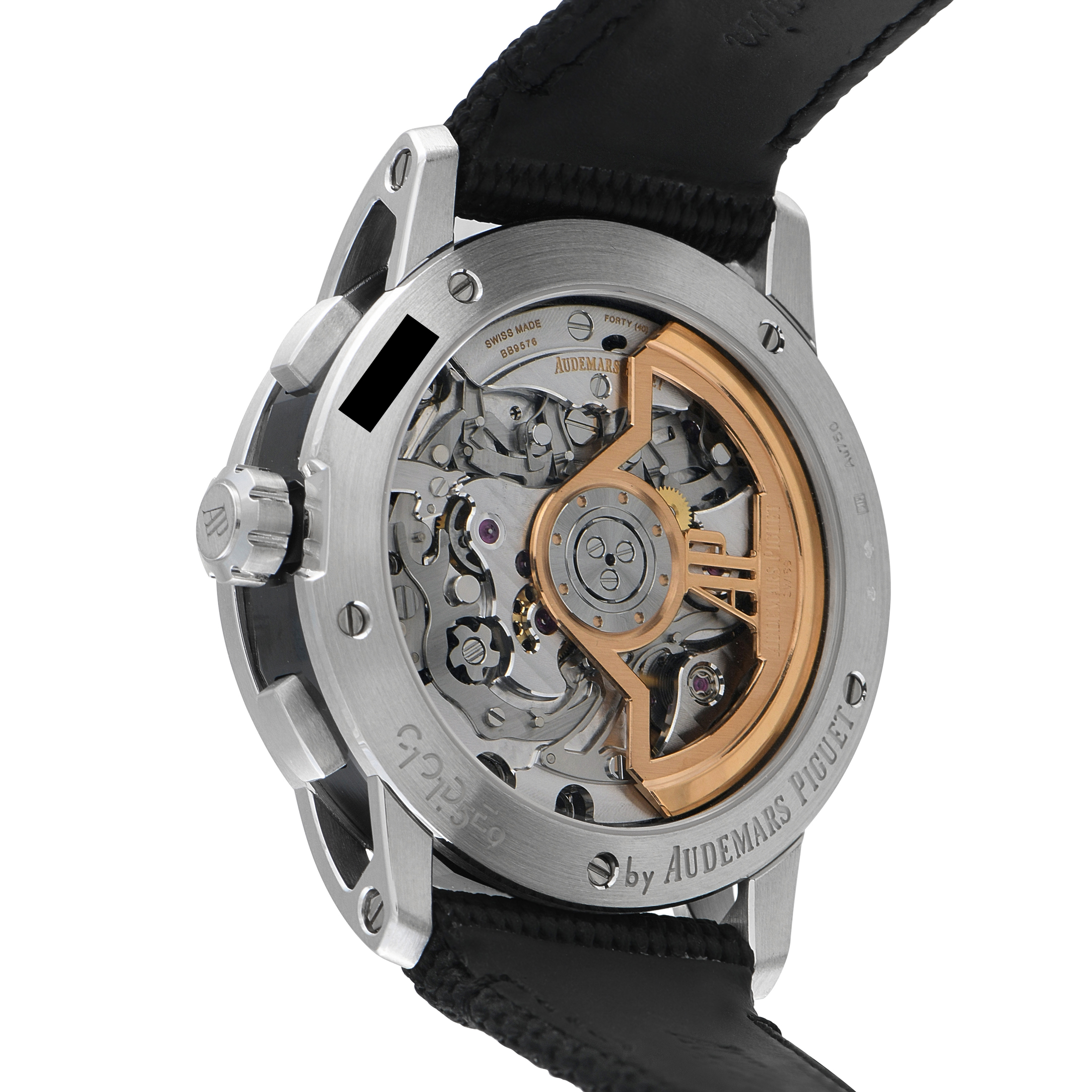 Audemars Piguet Code 11.59 Chronograph White Gold and Black Ceramic Watch 26393NB.OO.A002KB.01