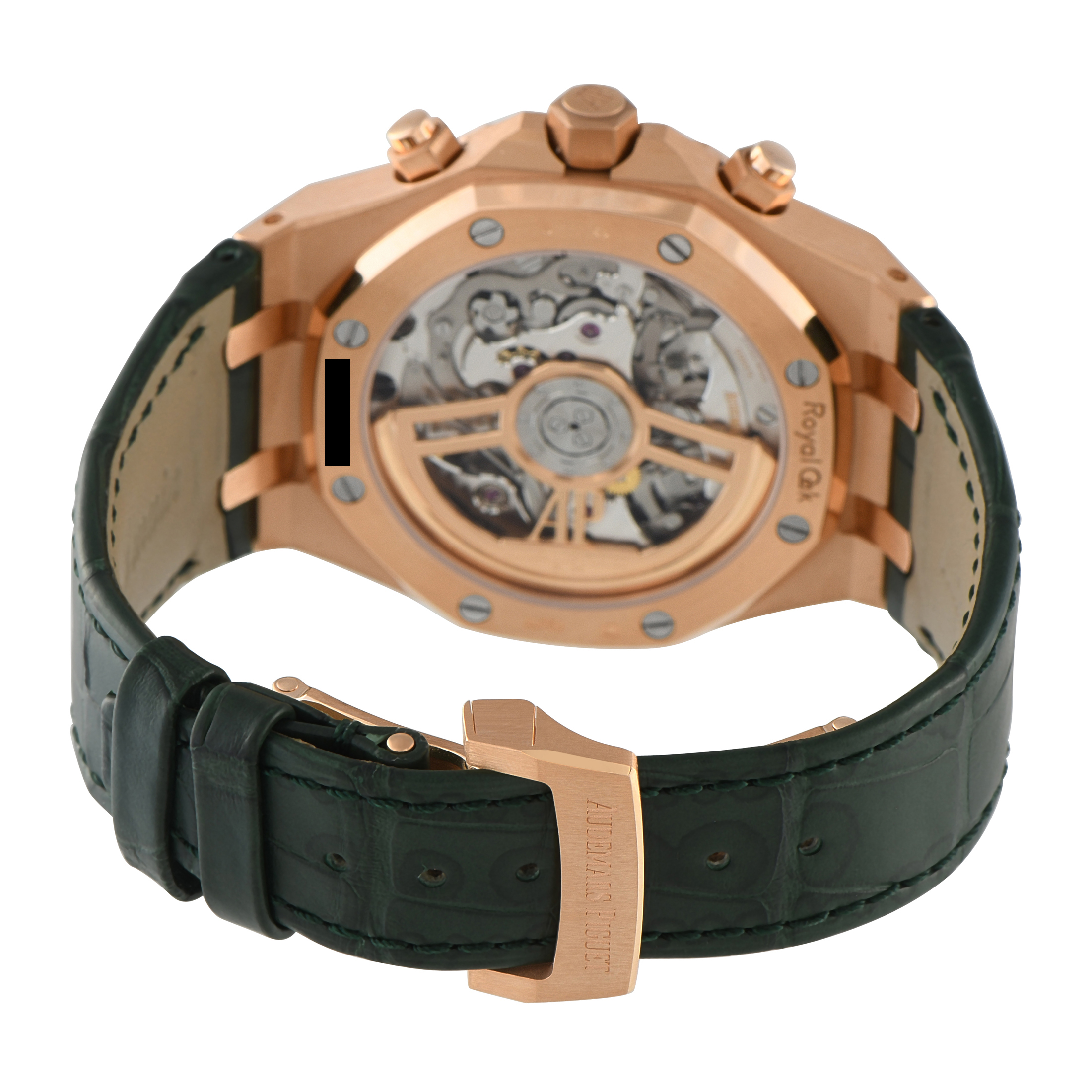 Audemars Piguet Royal Oak Chronograph Khaki Green Rose Gold Watch 26240OR.OO.D404CR.02