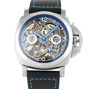 Officine Panerai Luminor Tourbillon GMT Titanium Watch PAM00767