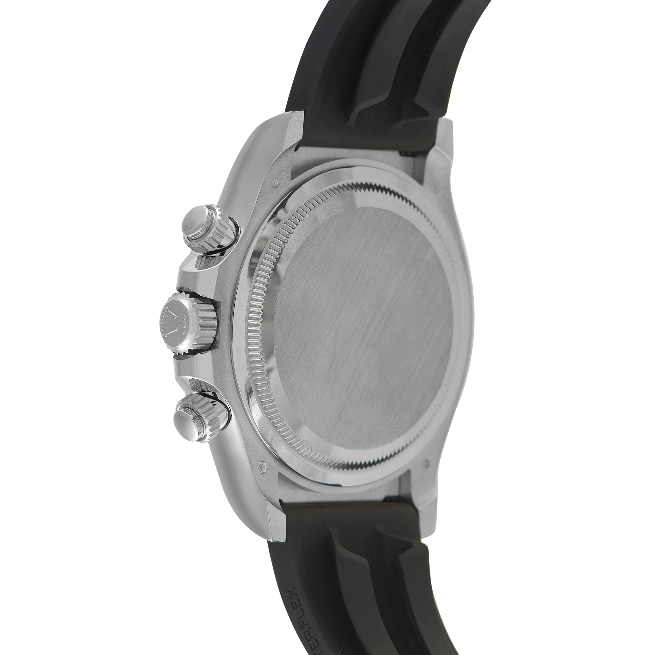 Rolex Daytona Black Dial White Gold Oysterflex Watch 126519LN