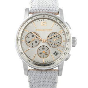 Audemars Piguet Code 11.59 Chronograph White and Rose Gold Watch 26393CR.OO.A009CR.01