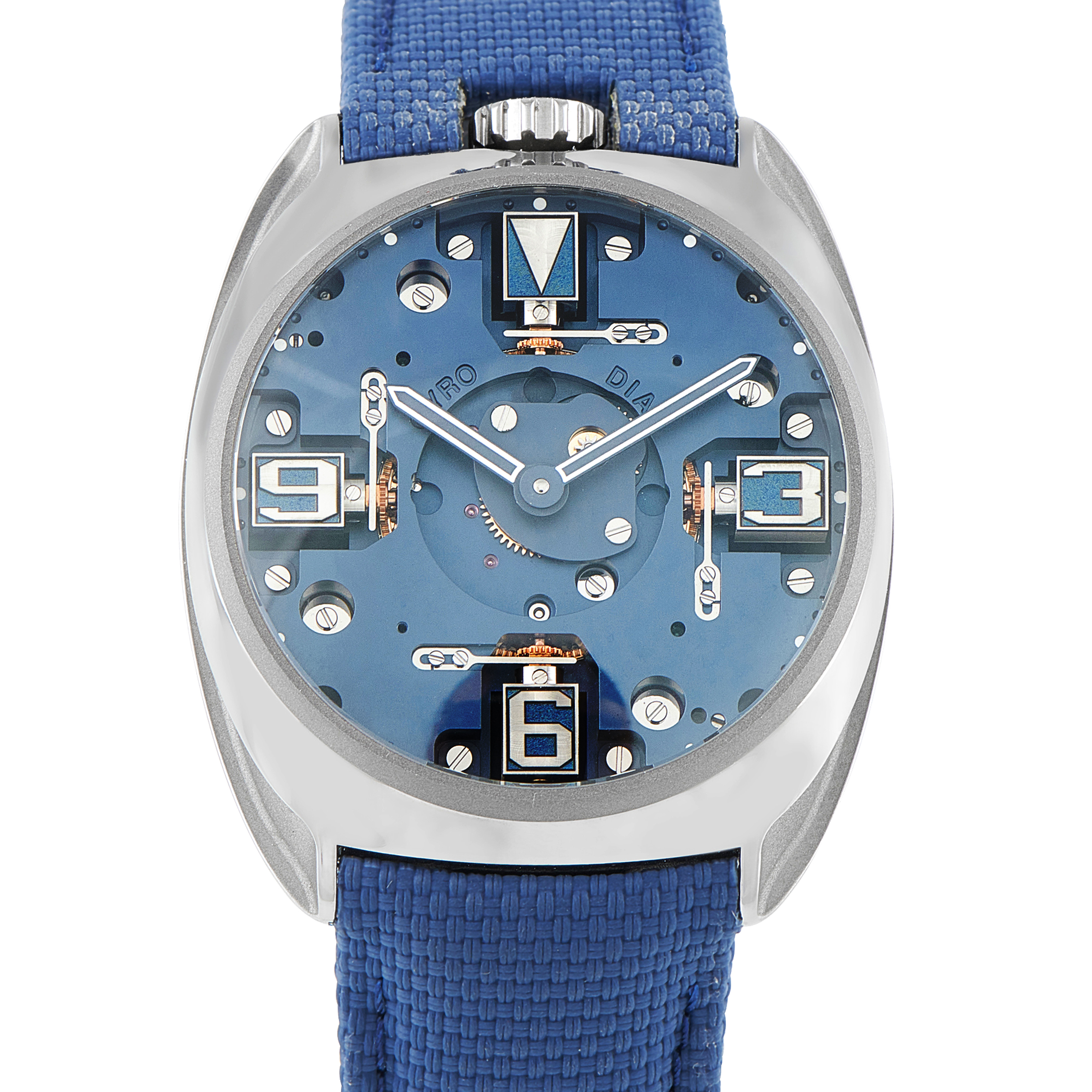 Byrne Gyro Dial MECA Titanium Watch 10075-80100-001