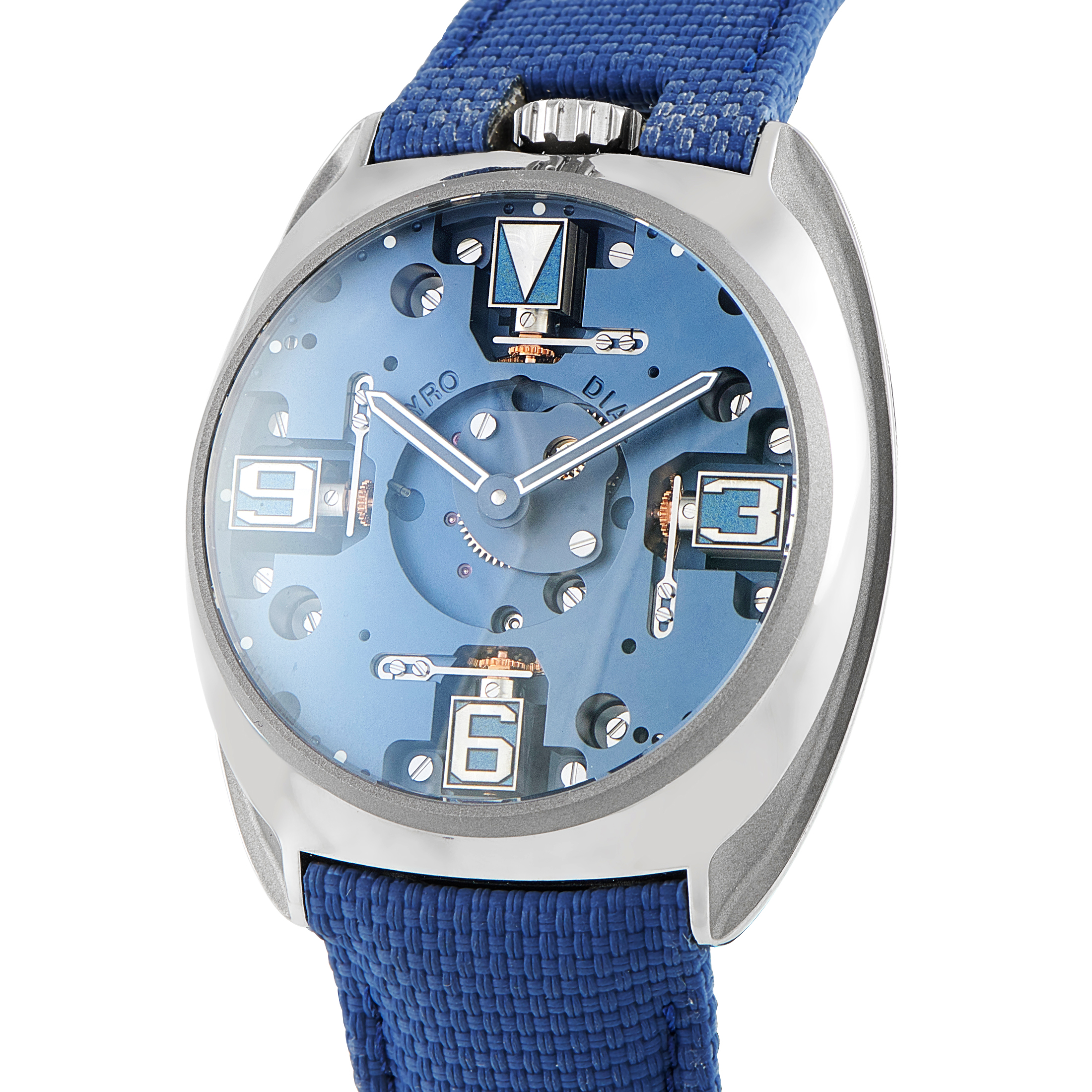 Byrne Gyro Dial MECA Titanium Watch 10075-80100-001