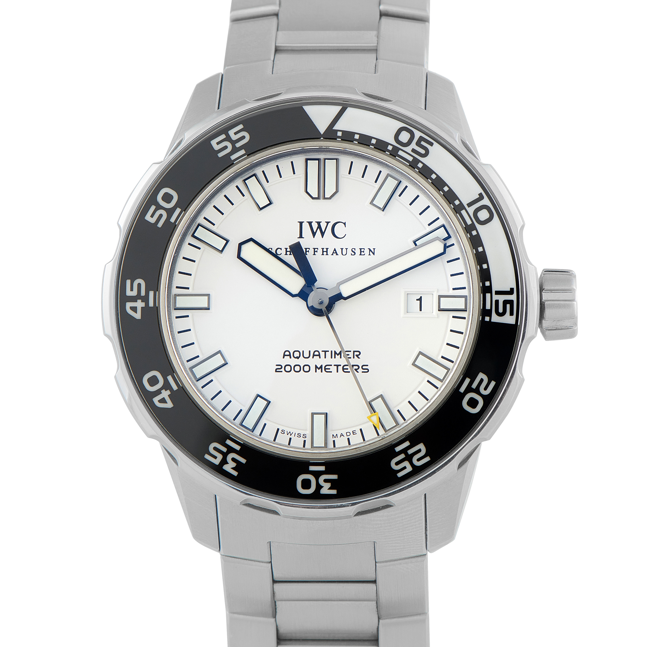 IWC Aquatimer 2000 Automatic Steel Watch IW356809