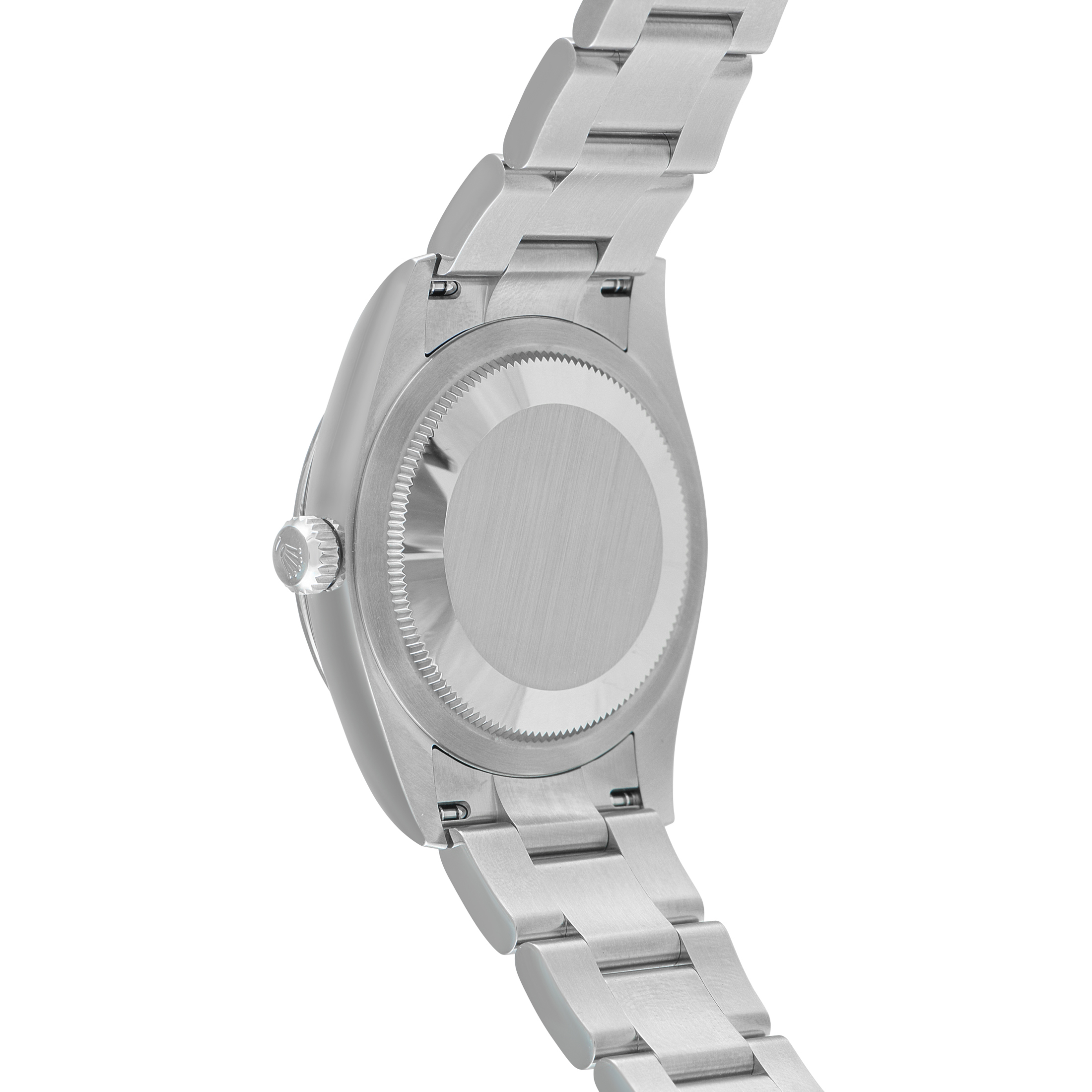 Rolex Oyster Perpetual 34 Lavender Dial Steel Watch 124200