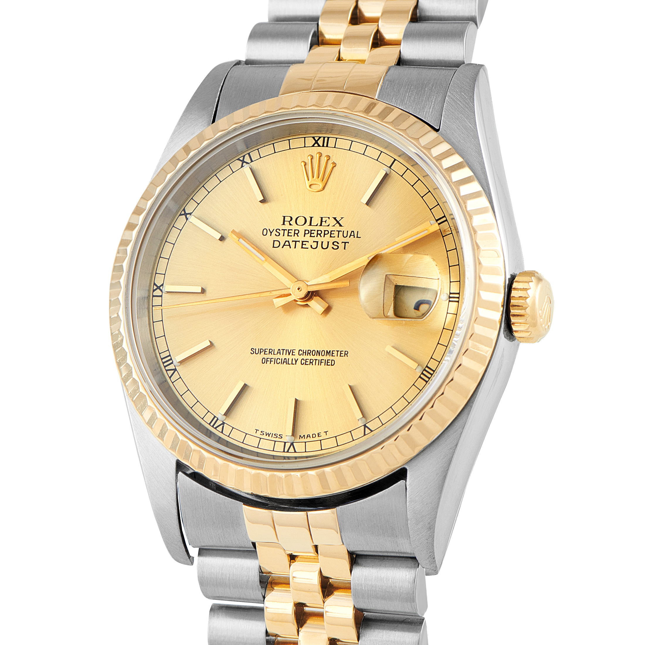 Rolex Datejust 36 Two-Tone Jubilee Watch 16233