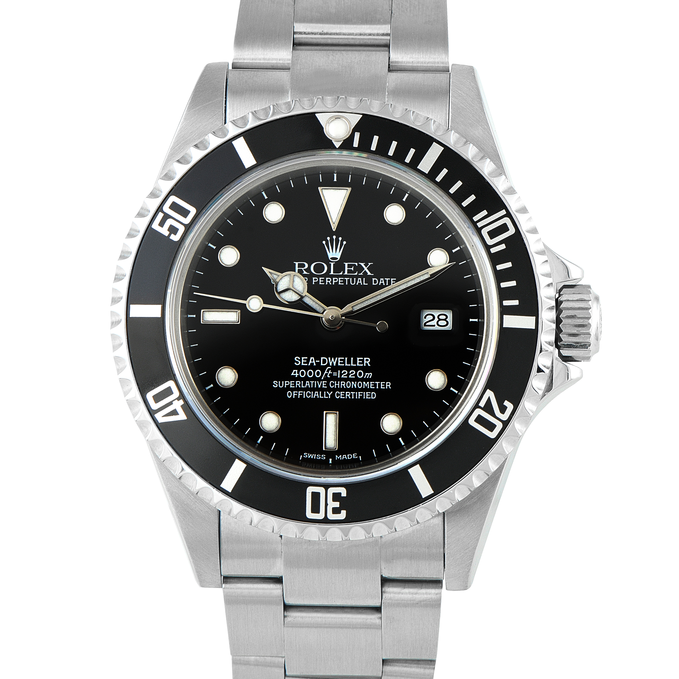 Rolex Sea-Dweller Steel Watch 16600