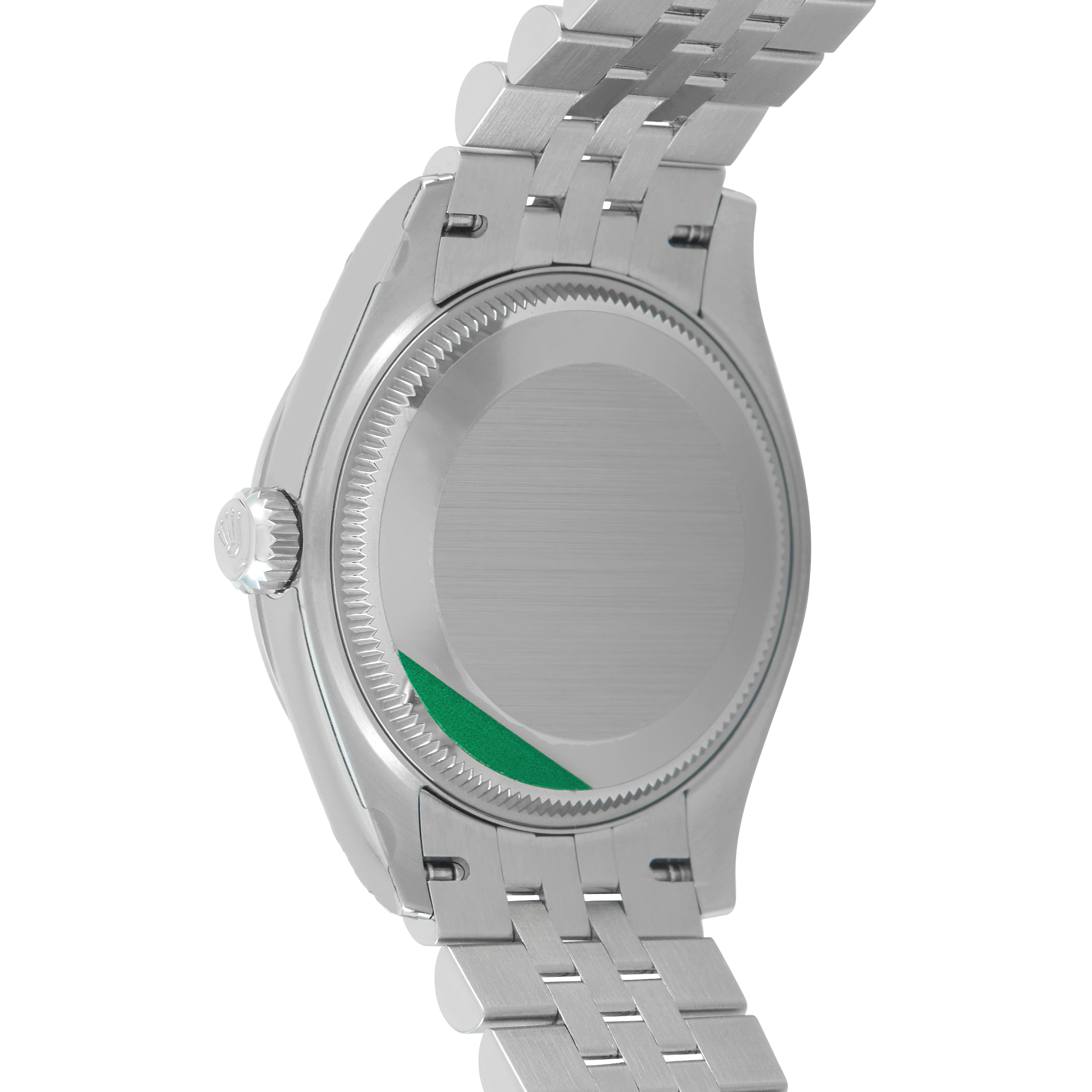 Rolex Datejust 31 Diamond-Set Blue Floral Dial Steel and White Gold Jubilee Watch 278274