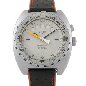 Tag Heuer Regatta Timer Gray PVD Steel Watch 134.603