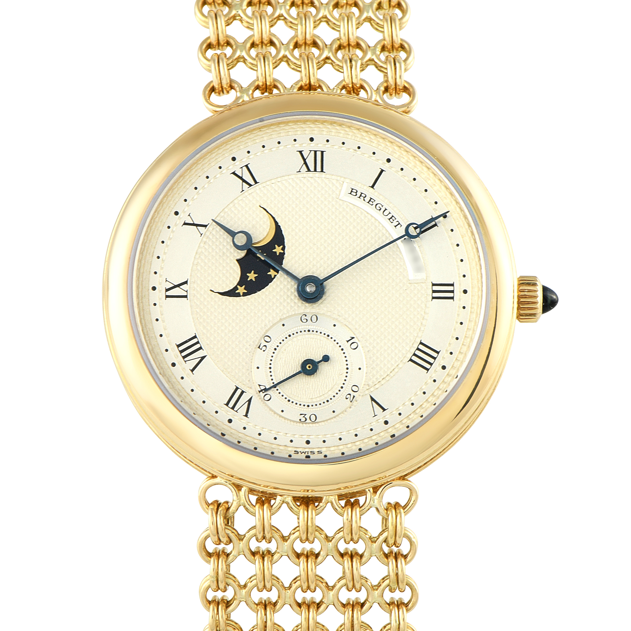 Breguet Classique Moon Phase Yellow Gold Watch