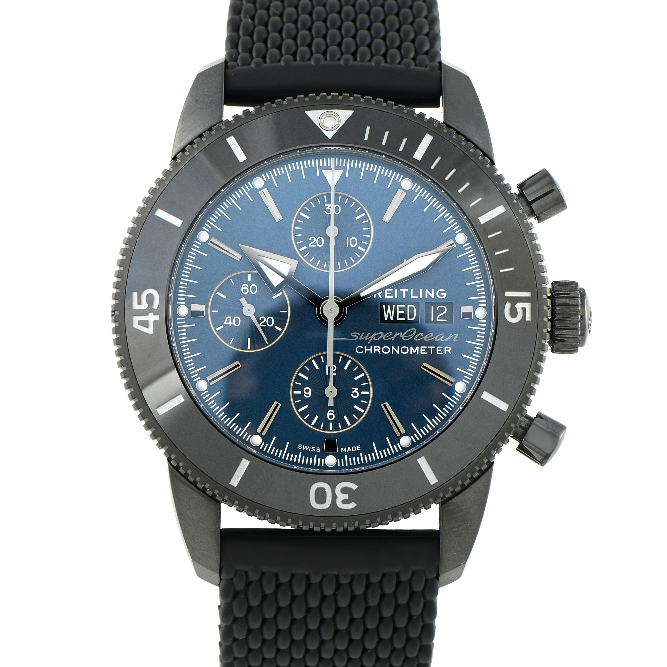 Breitling SuperOcean Heritage Chronograph 44 DLC-Coated Steel
