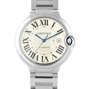 Cartier Ballon Blue Automatic Steel Watch W69012Z4