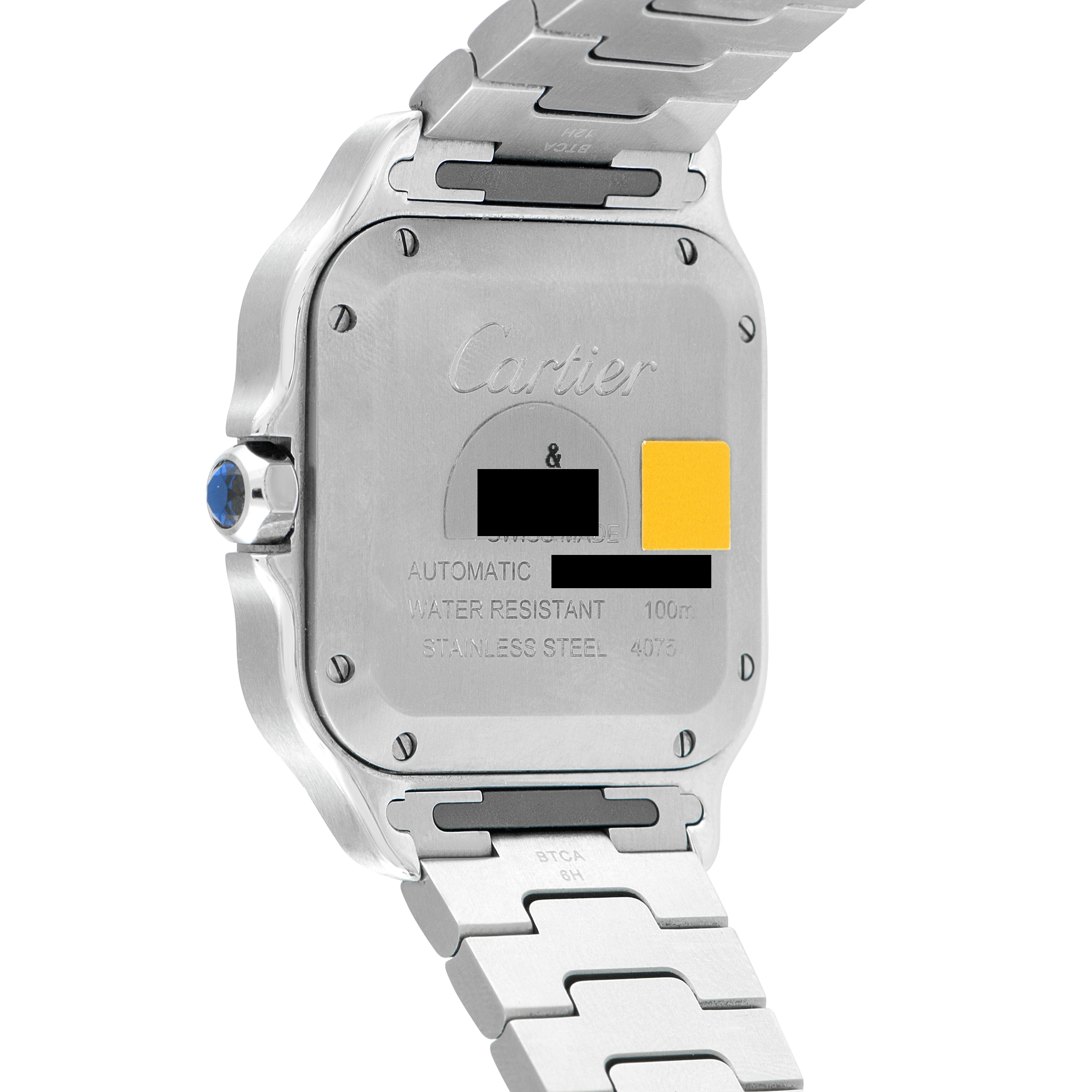 Cartier Santos Medium Model Steel Watch WSSA0029