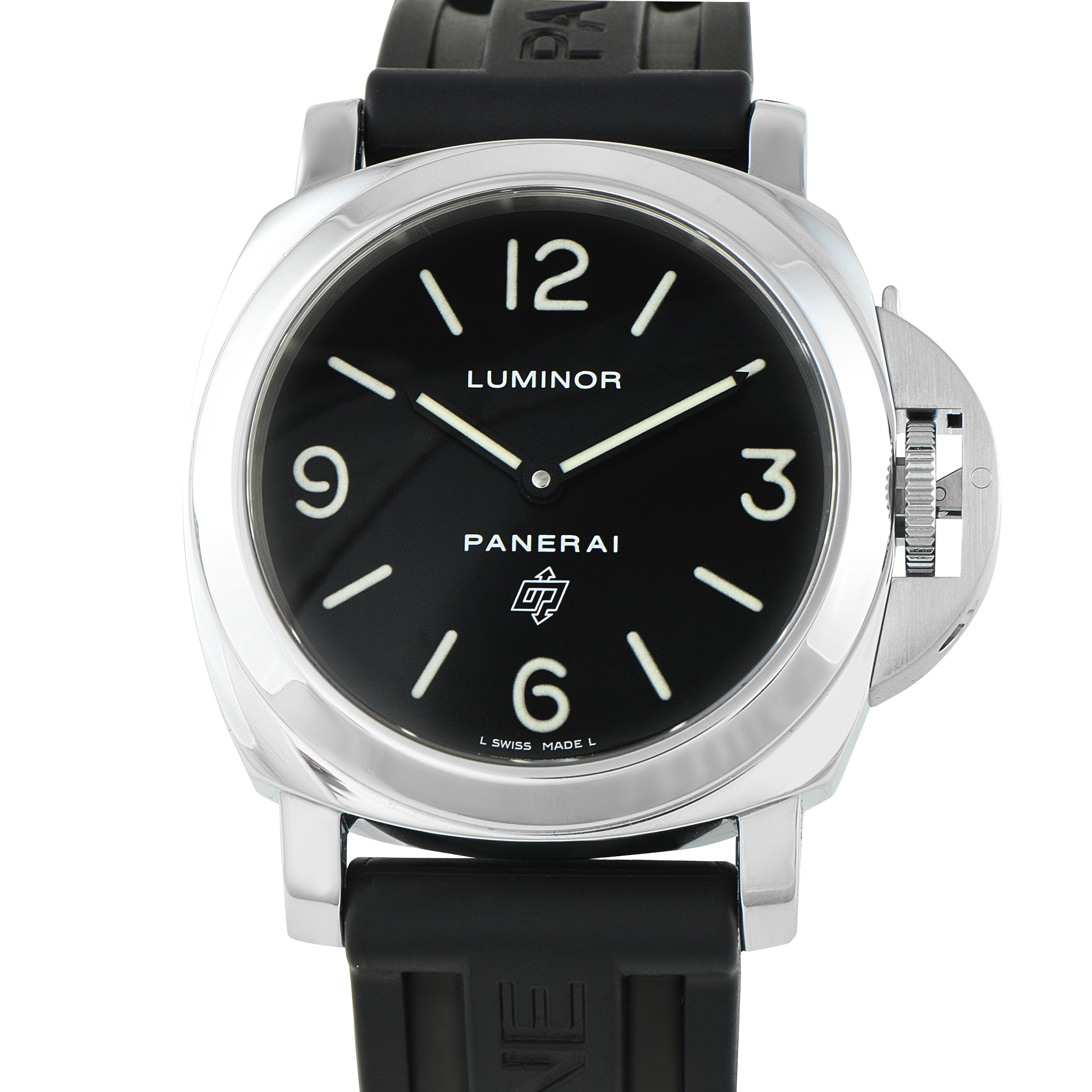 Officine Panerai Luminor Base Logo Steel Watch PAM00000