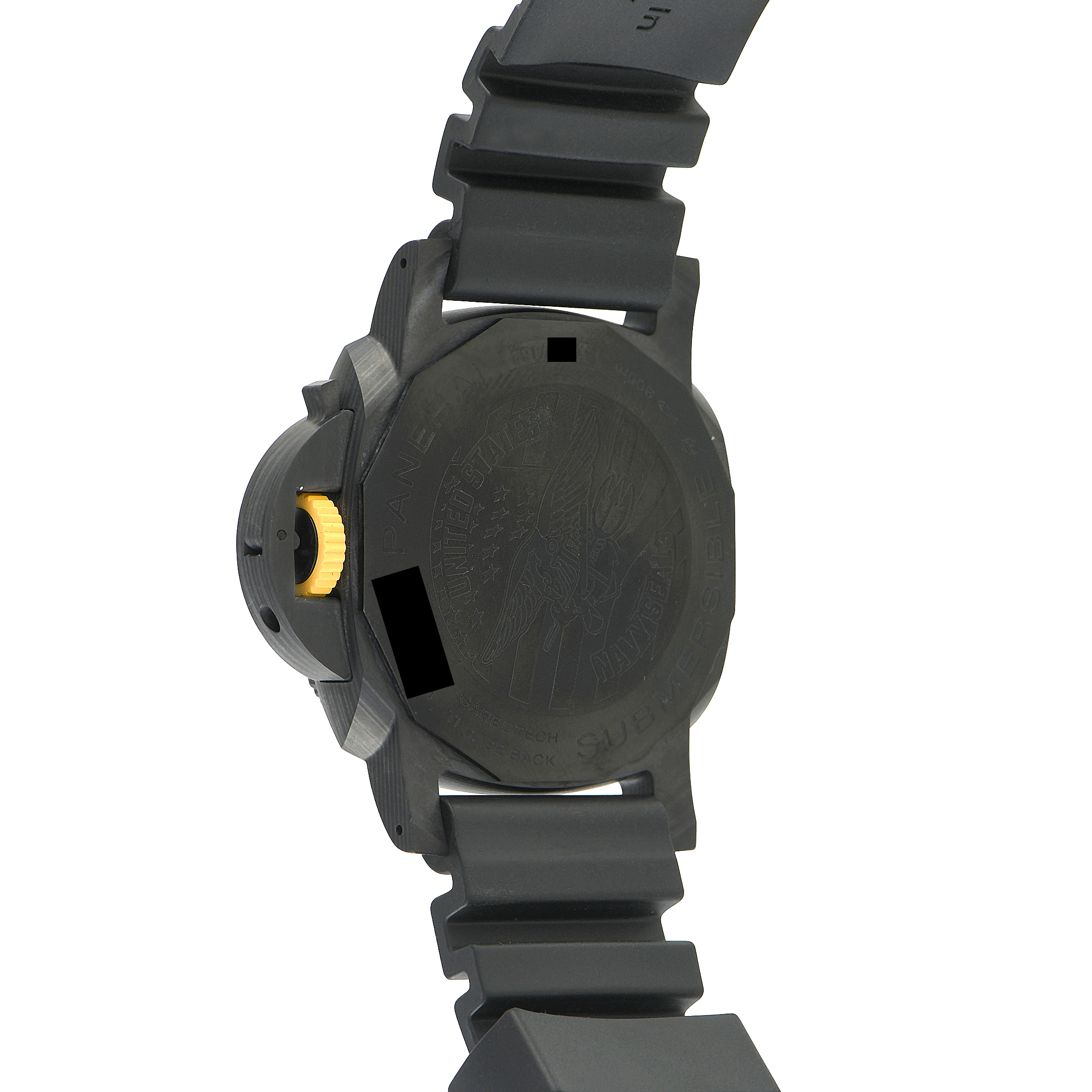 Officine Panerai Submersible GMT Navy SEALs Carbotech Watch Pam01324